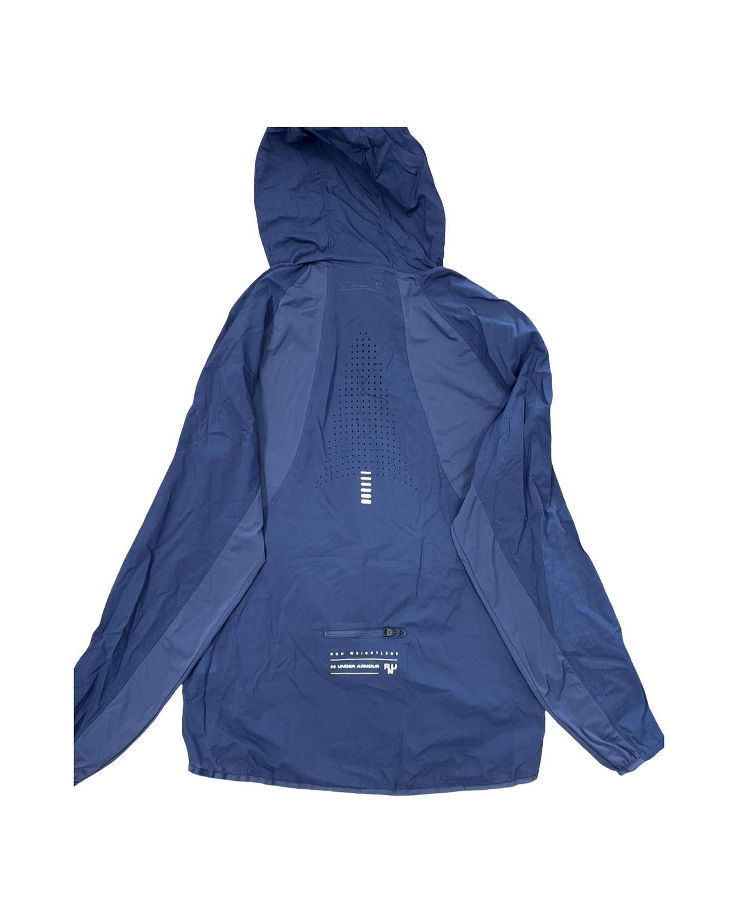 Athletic Top Ls Hoodie By Under Armour In Blue, Size:M
