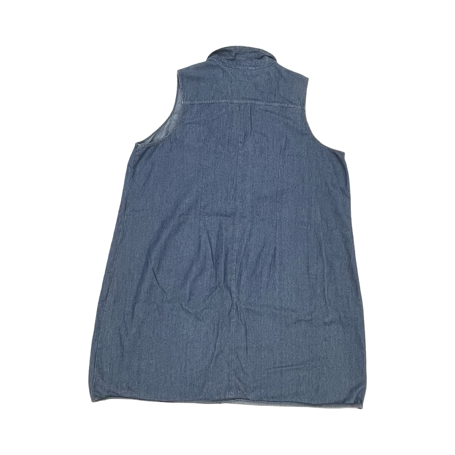 Dress Casual Short By Clothes Mentor In Blue Denim, Size:3X