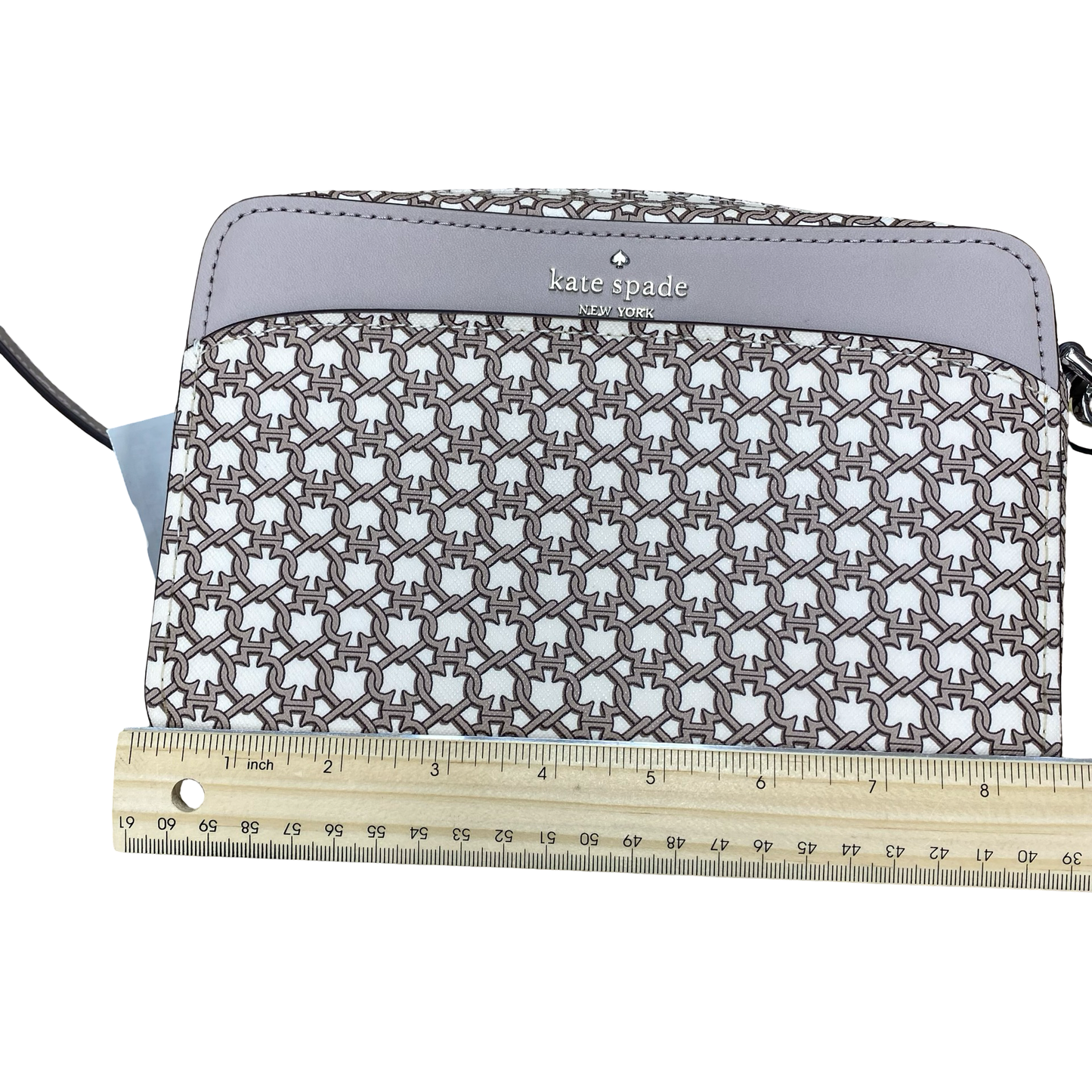 Handbag Designer By Kate Spade In Taupe, Size:Medium