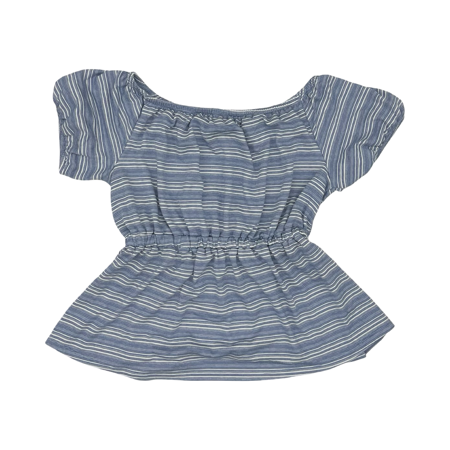 Top Ss By Lane Bryant In Blue & White, Size:L