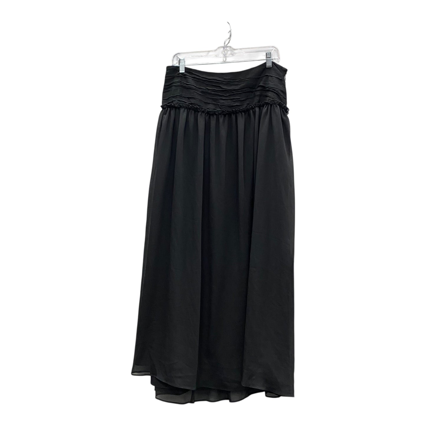 Skirt Maxi By Future Collective In Black, Size:18