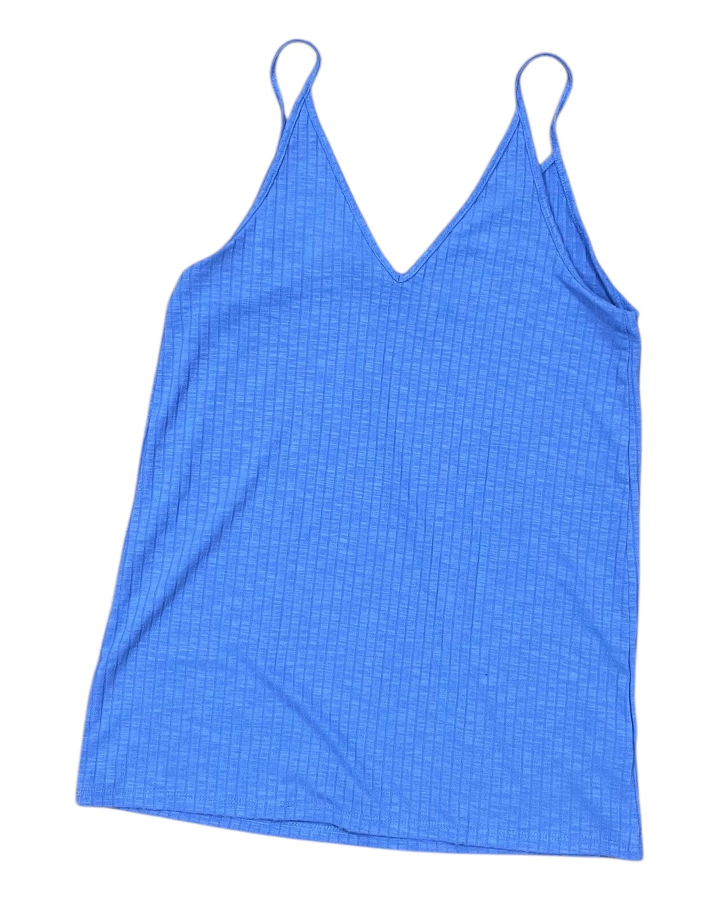 Top Sleeveless By Loft In Blue, Size:M