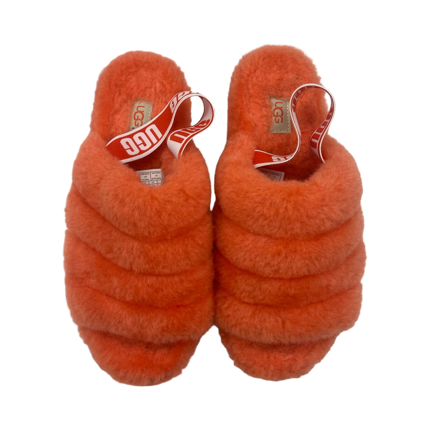 Sandals Designer By Ugg In Orange, Size:10