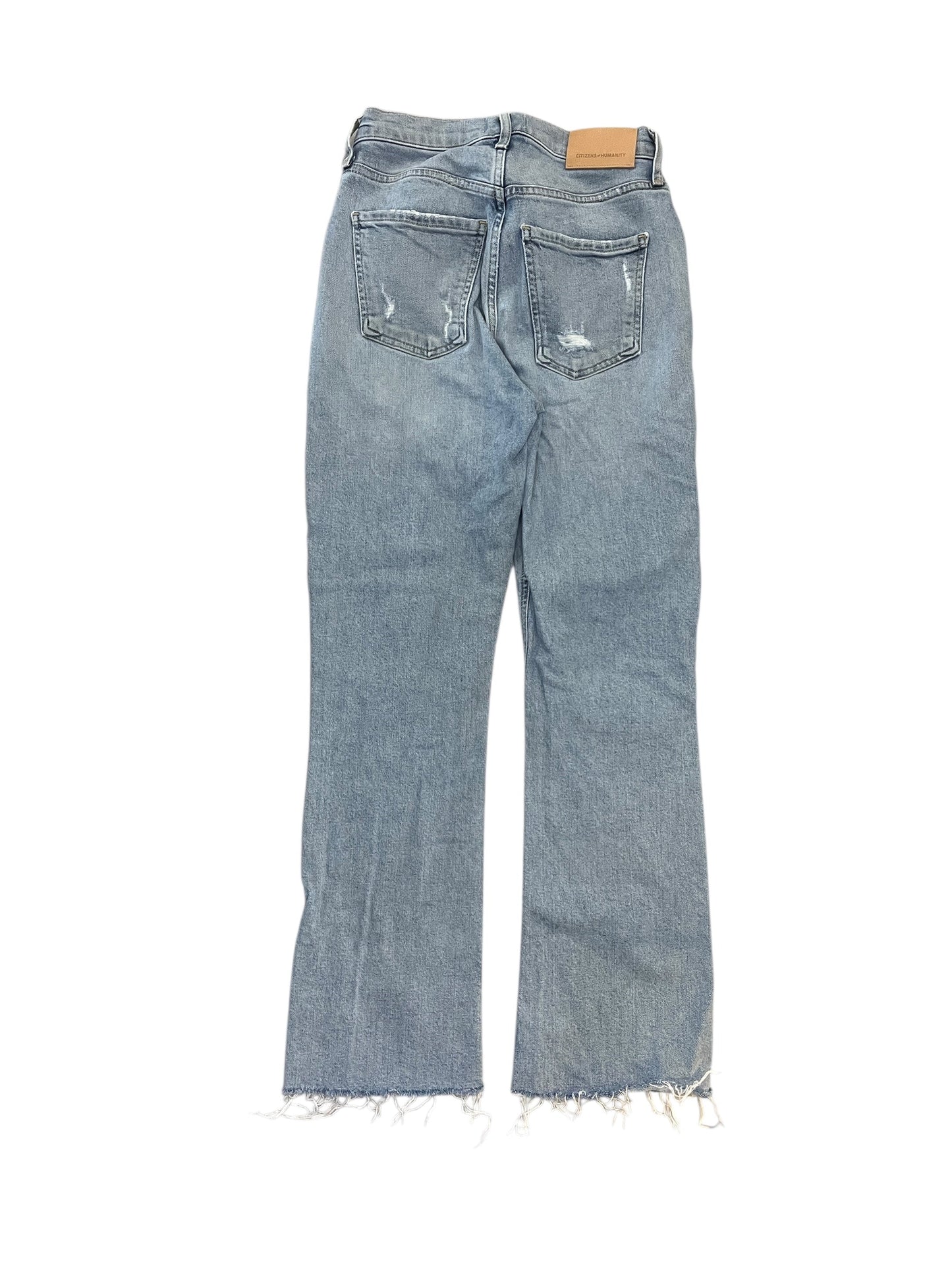 Jeans Boot Cut By Citizens Of Humanity In Blue Denim, Size:0