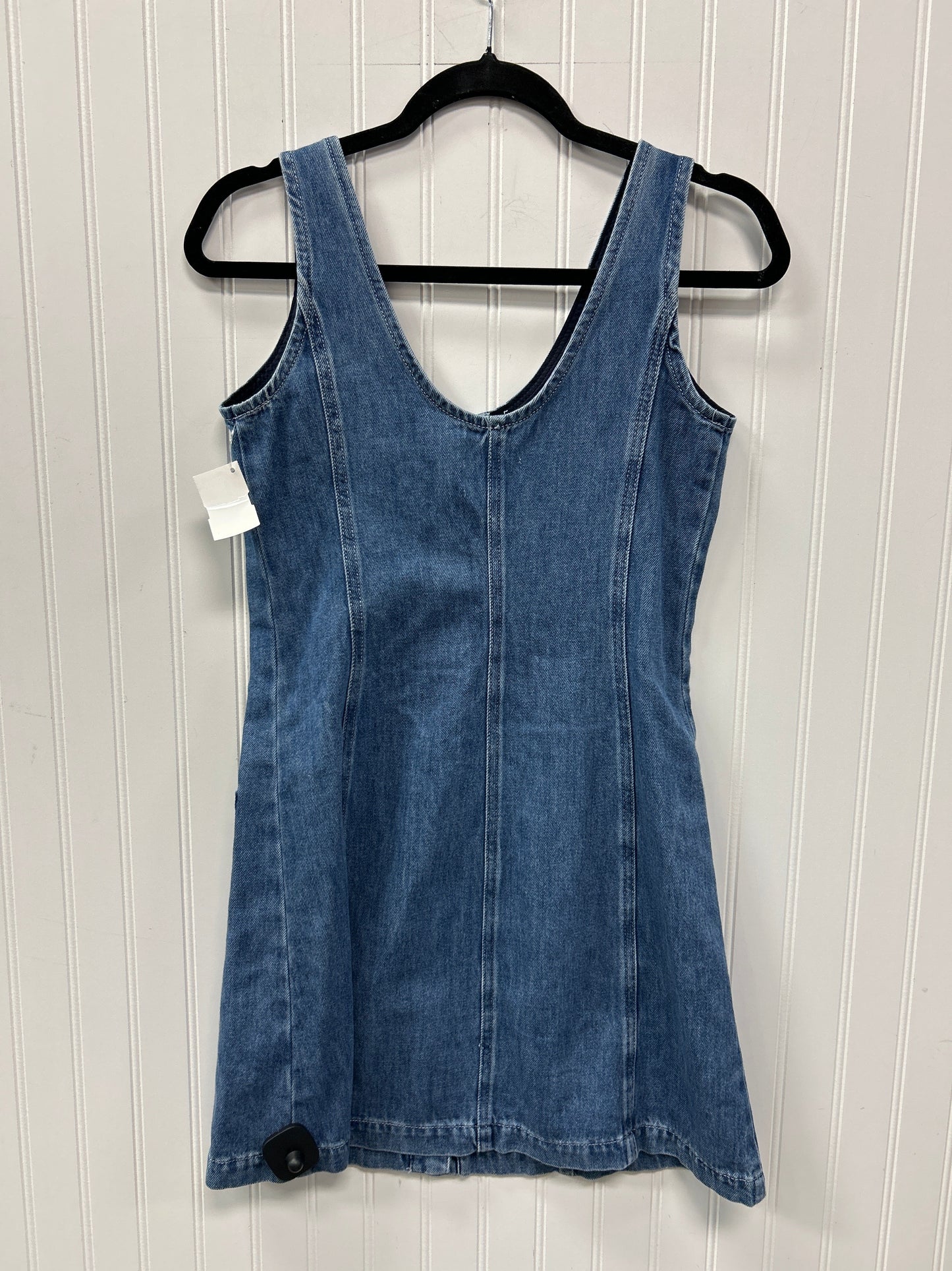 Dress Casual Midi By Marine Layer In Blue Denim, Size:S