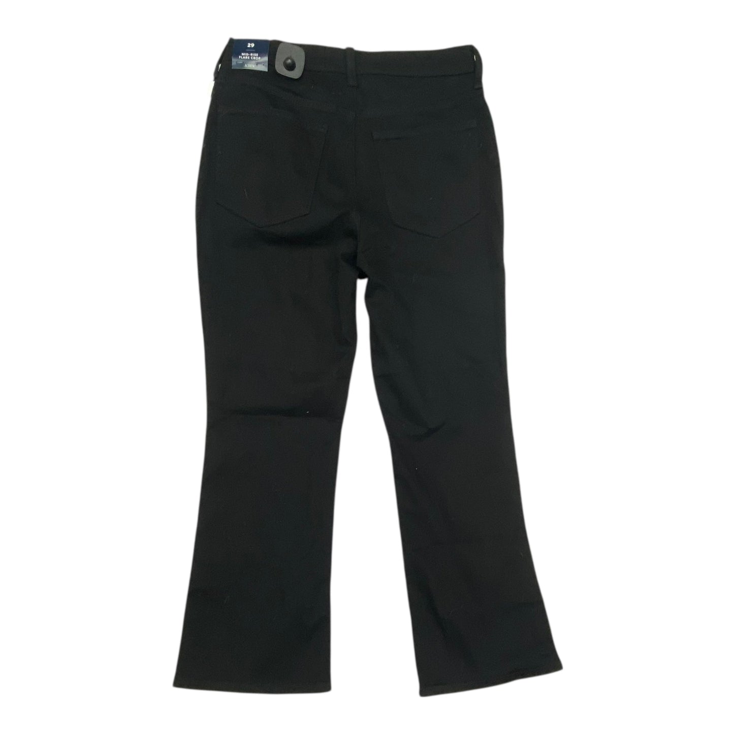 Jeans Flared By J. Crew In Black, Size:8