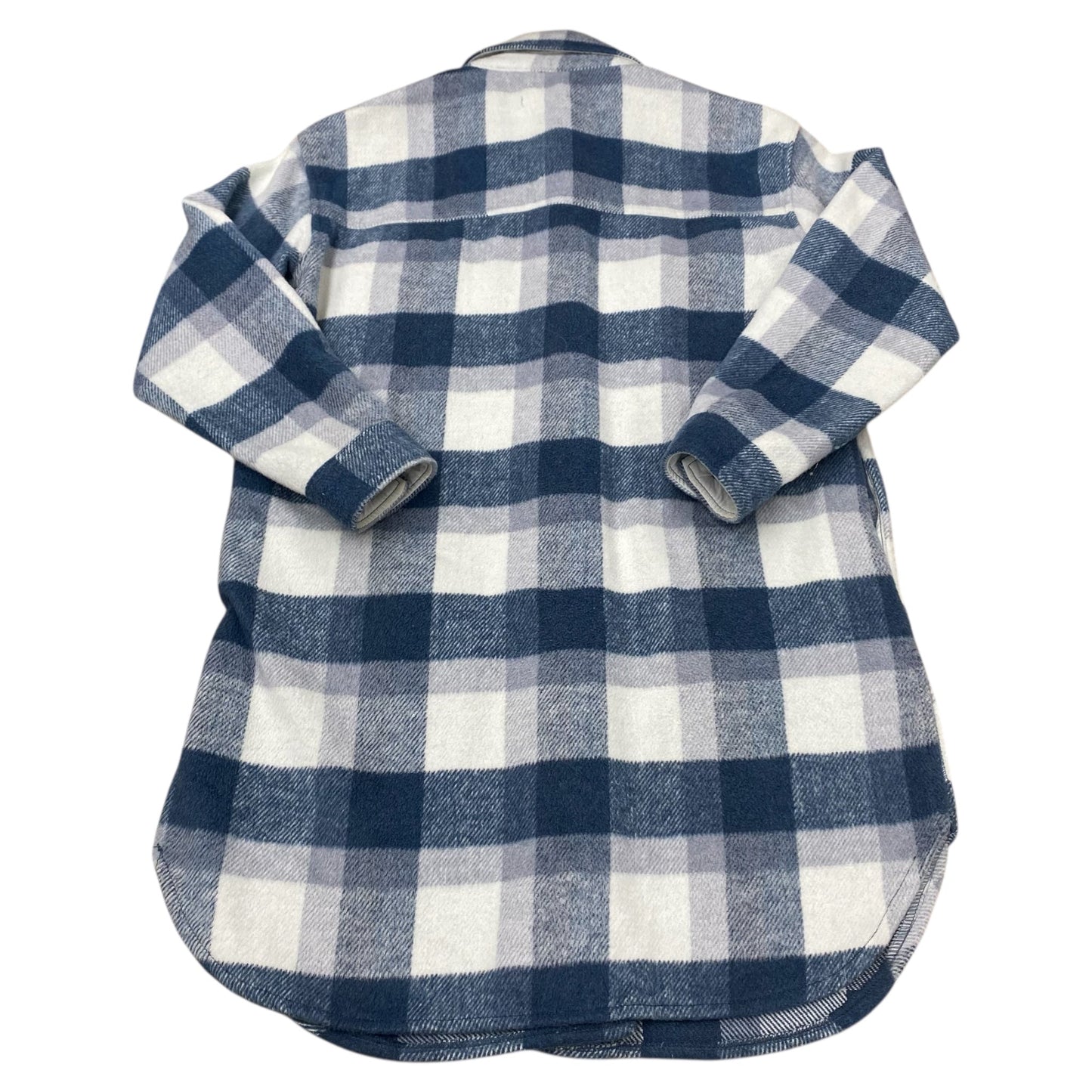 Jacket Shirt By Maurices In Checkered Pattern, Size:S