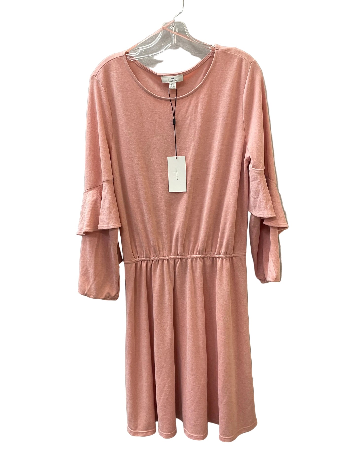 Dress Designer By Halston In Pink, Size:M
