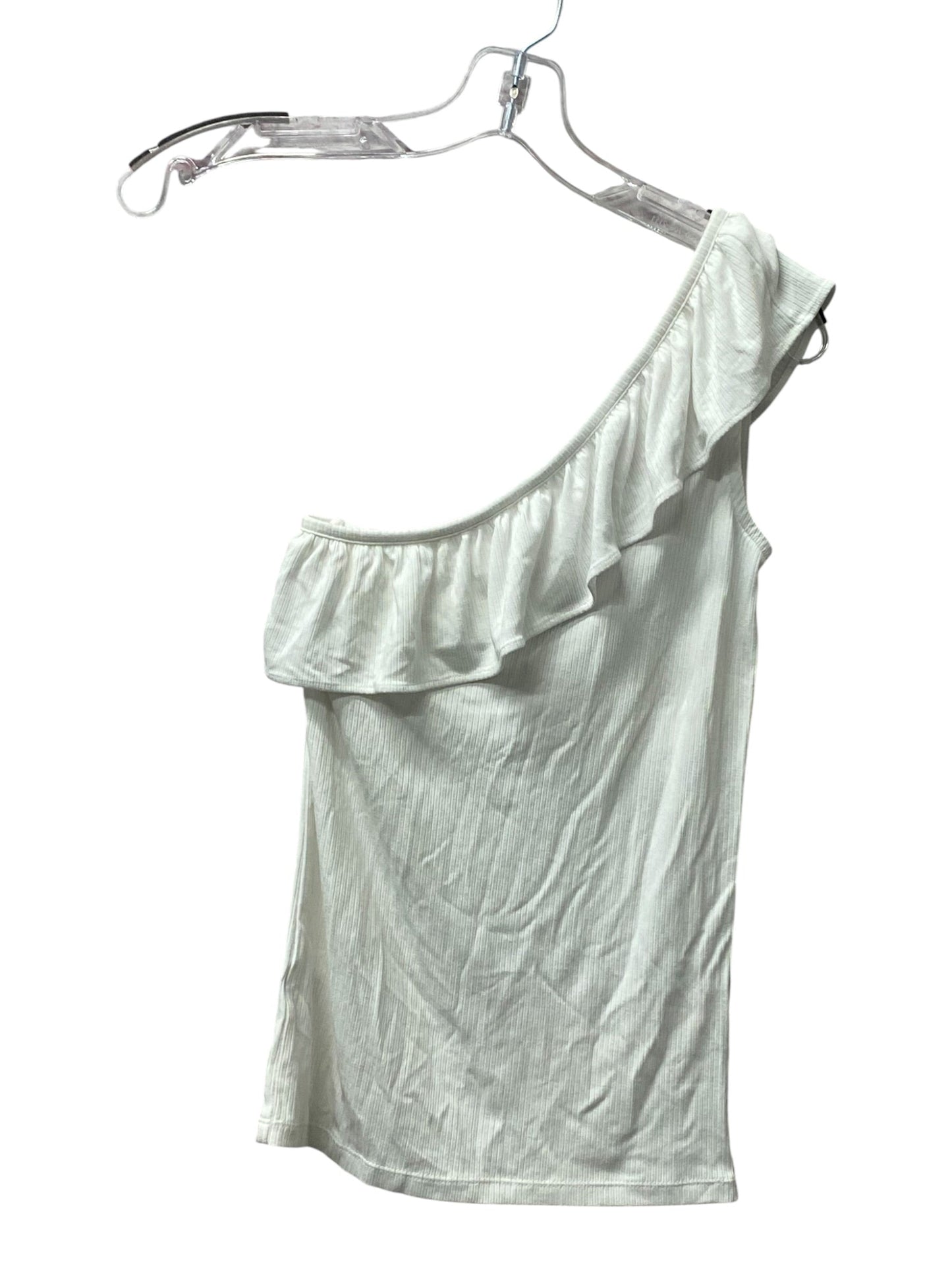 Top Sleeveless By Loft In White, Size:Xs
