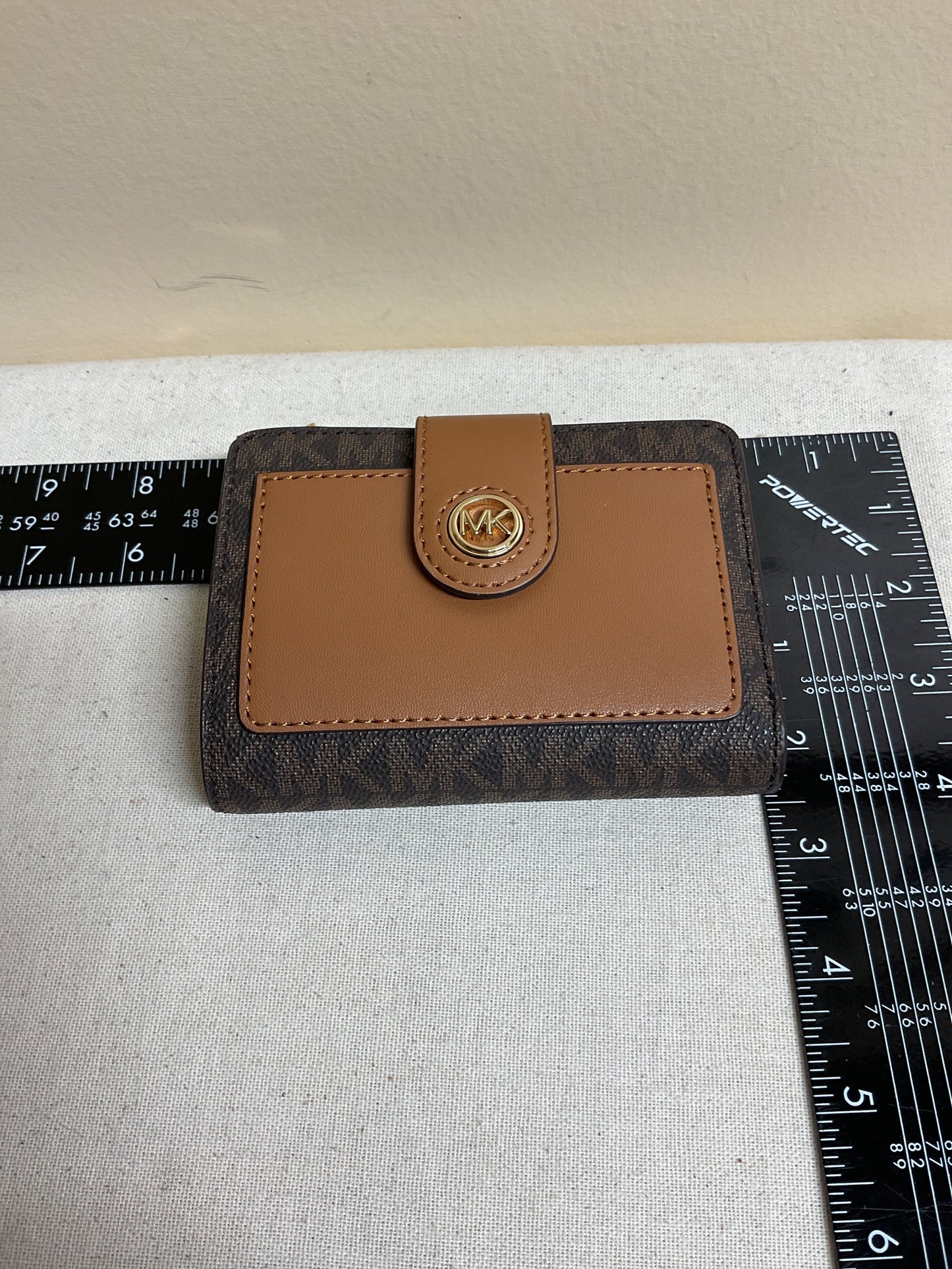 Wallet Designer By Michael Kors In Brown, Size:Small