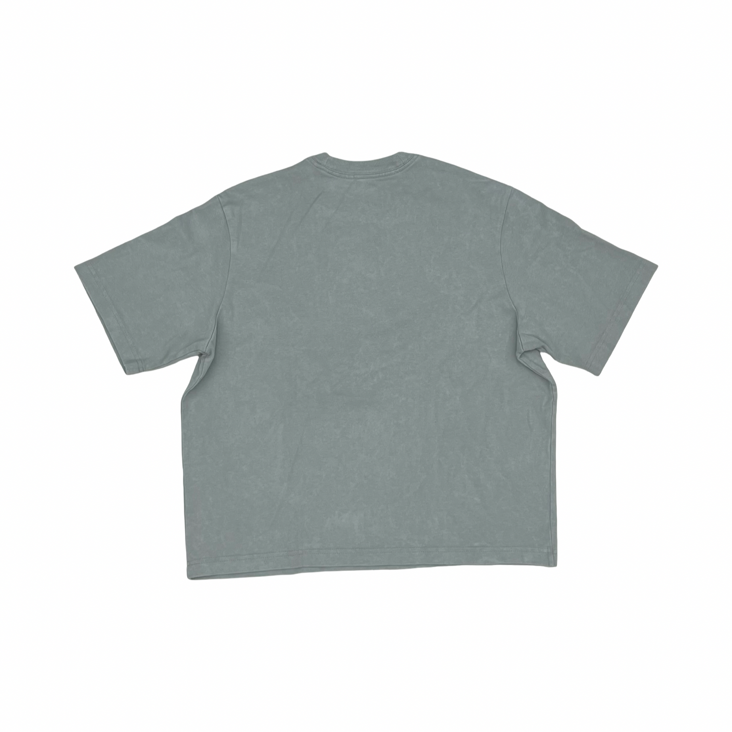 Athletic Top Ss By Nike Apparel In Grey & Orange, Size:S