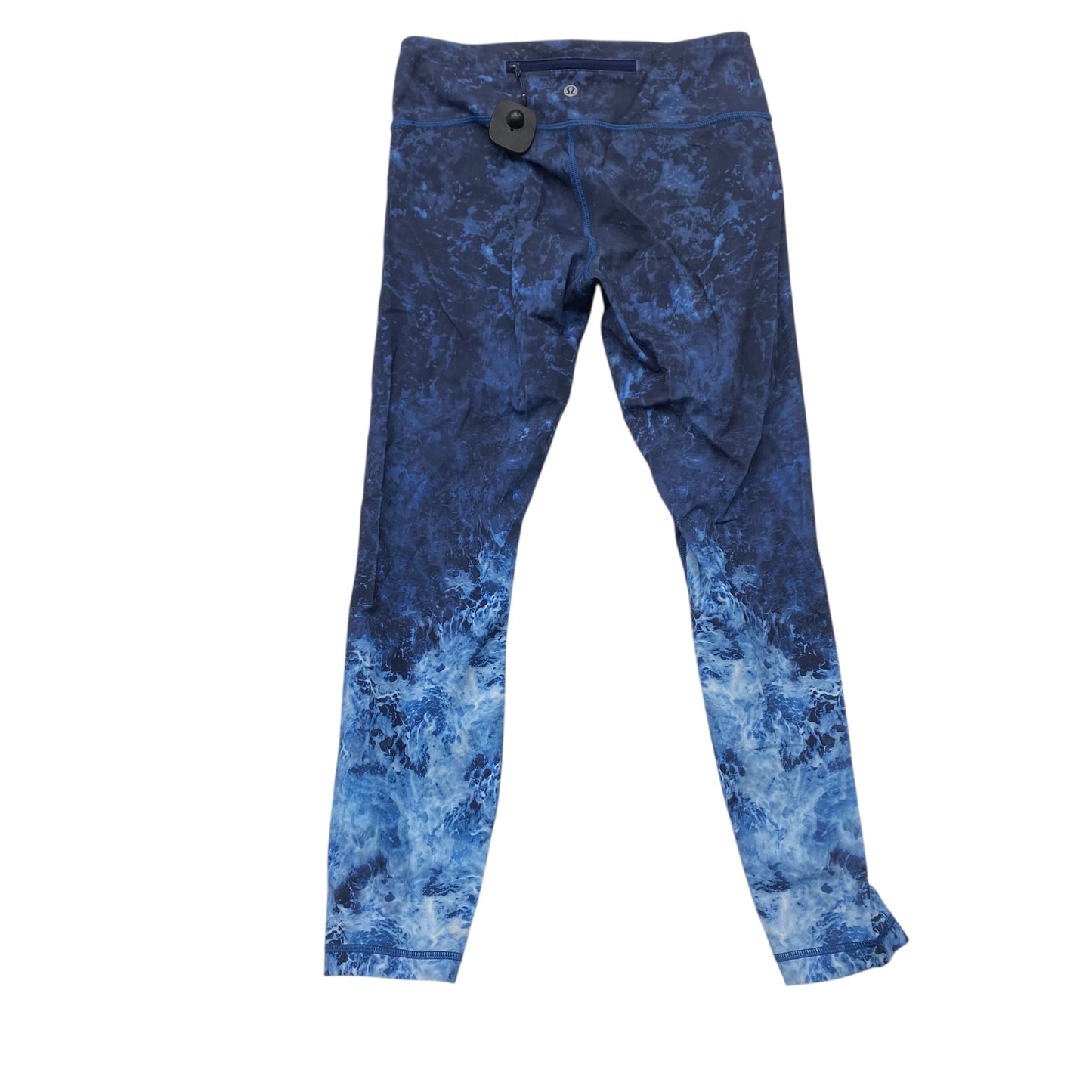 Athletic Leggings By Lululemon In Blue, Size:6
