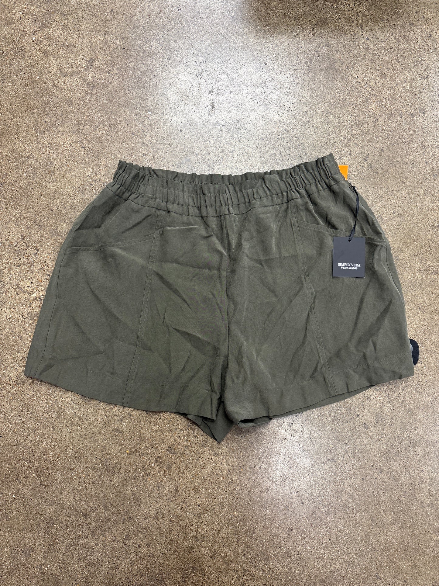 Shorts By Simply Vera In Green, Size:Xl