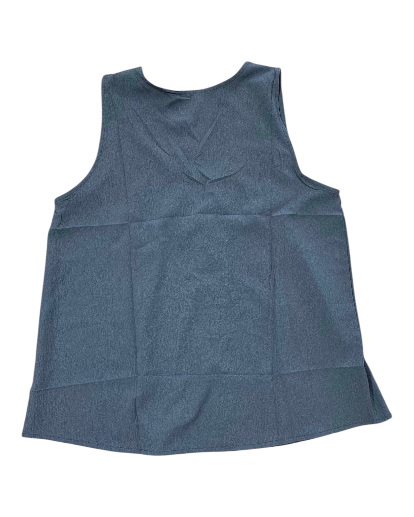 Top Sleeveless By Clothes Mentor In Grey, Size:S