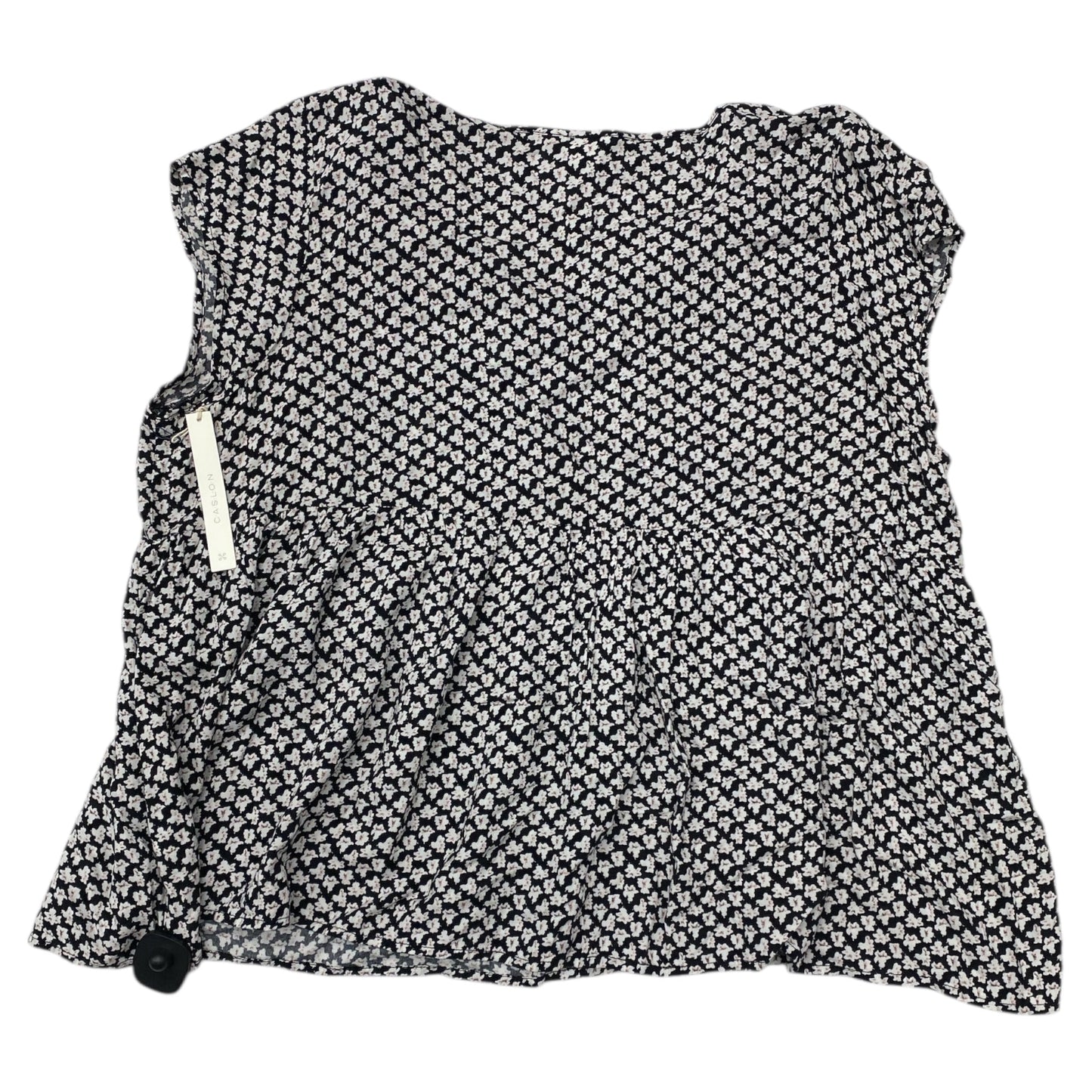 Top Ss By Caslon In Floral Print, Size:3X