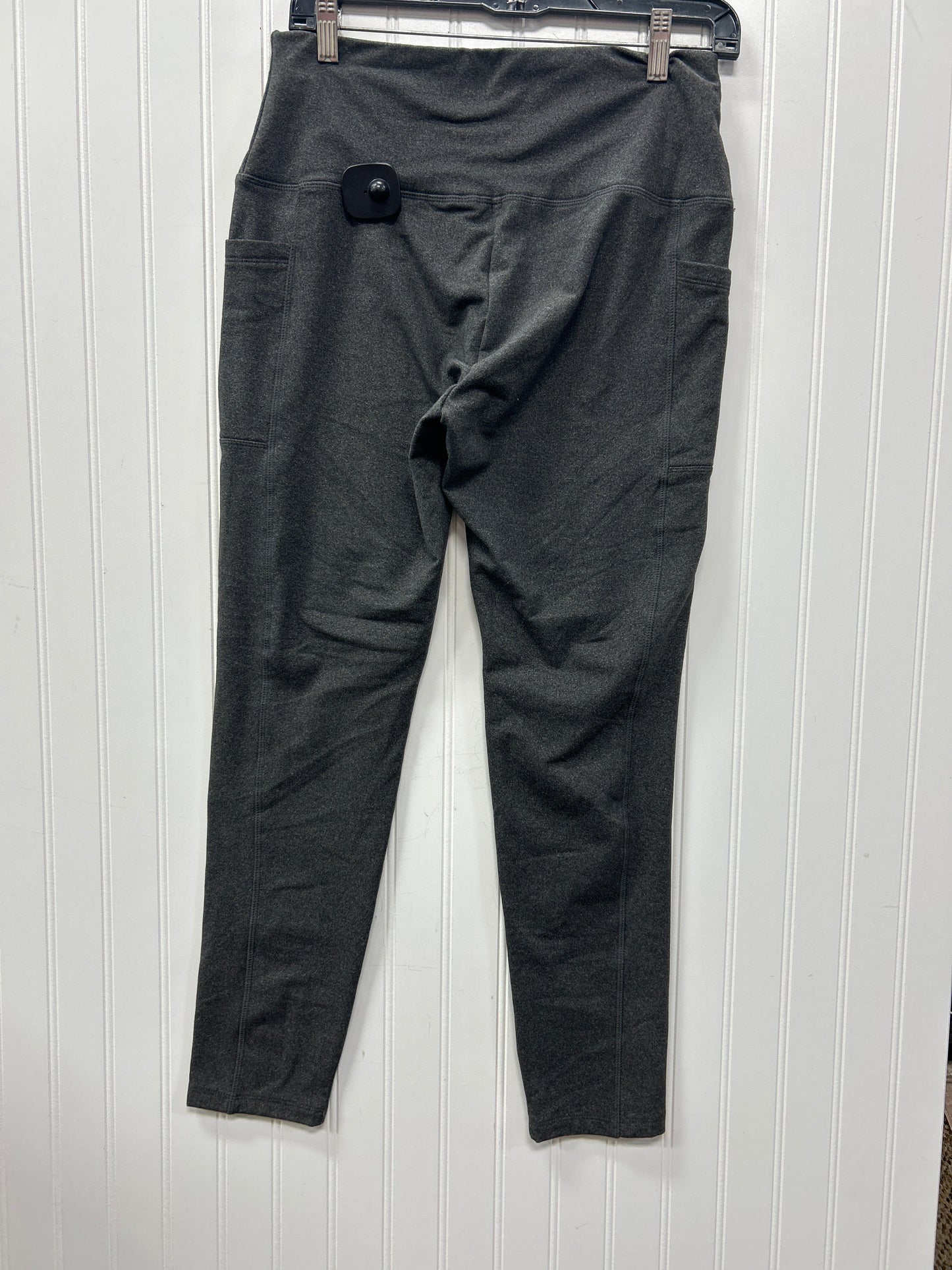 Athletic Leggings By Clothes Mentor In Grey, Size:L
