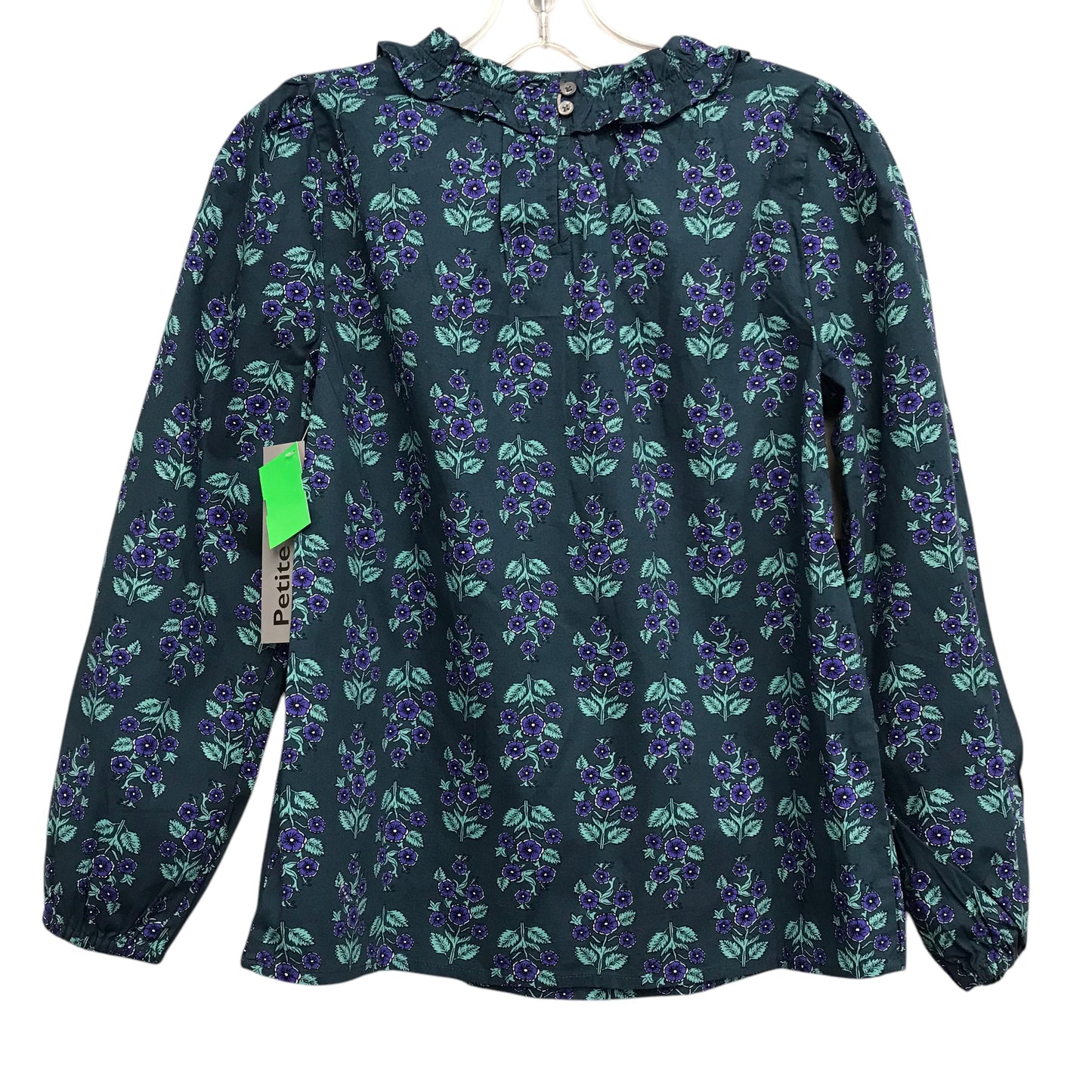 Top Ls By J. Crew In Floral Print, Size:Xsp