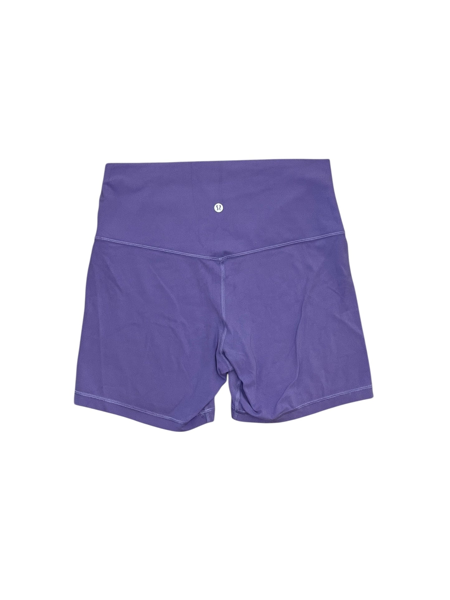 Athletic Shorts By Lululemon In Purple, Size:M