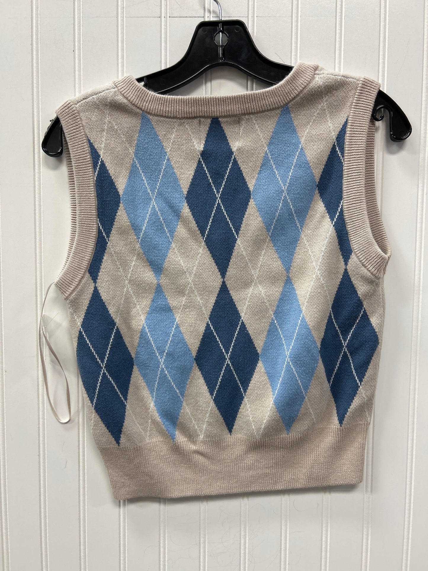 Vest Sweater By 1.State In Tan, Size:M