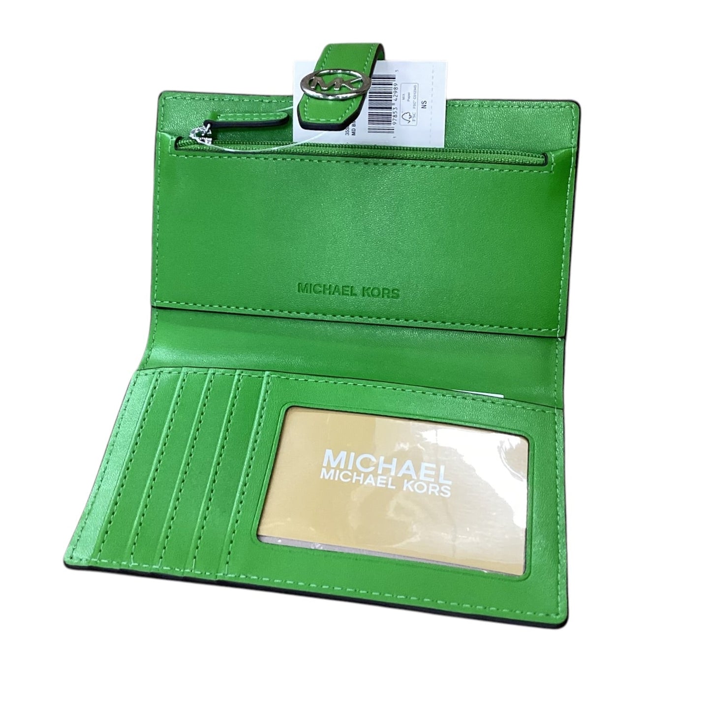 Wallet Designer By Michael Kors In Zebra Print, Size:Medium