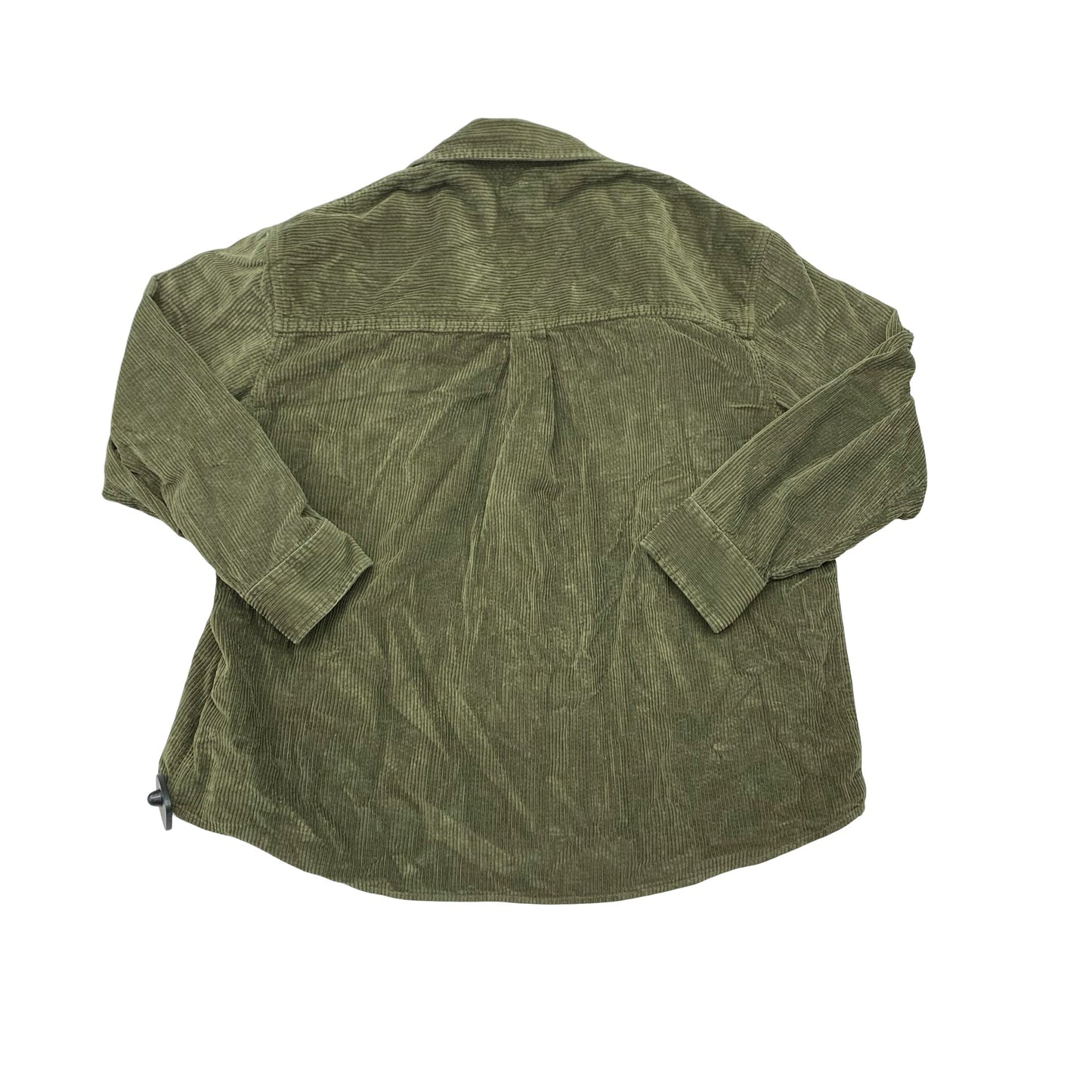 Jacket Shirt By American Eagle In Green, Size:L