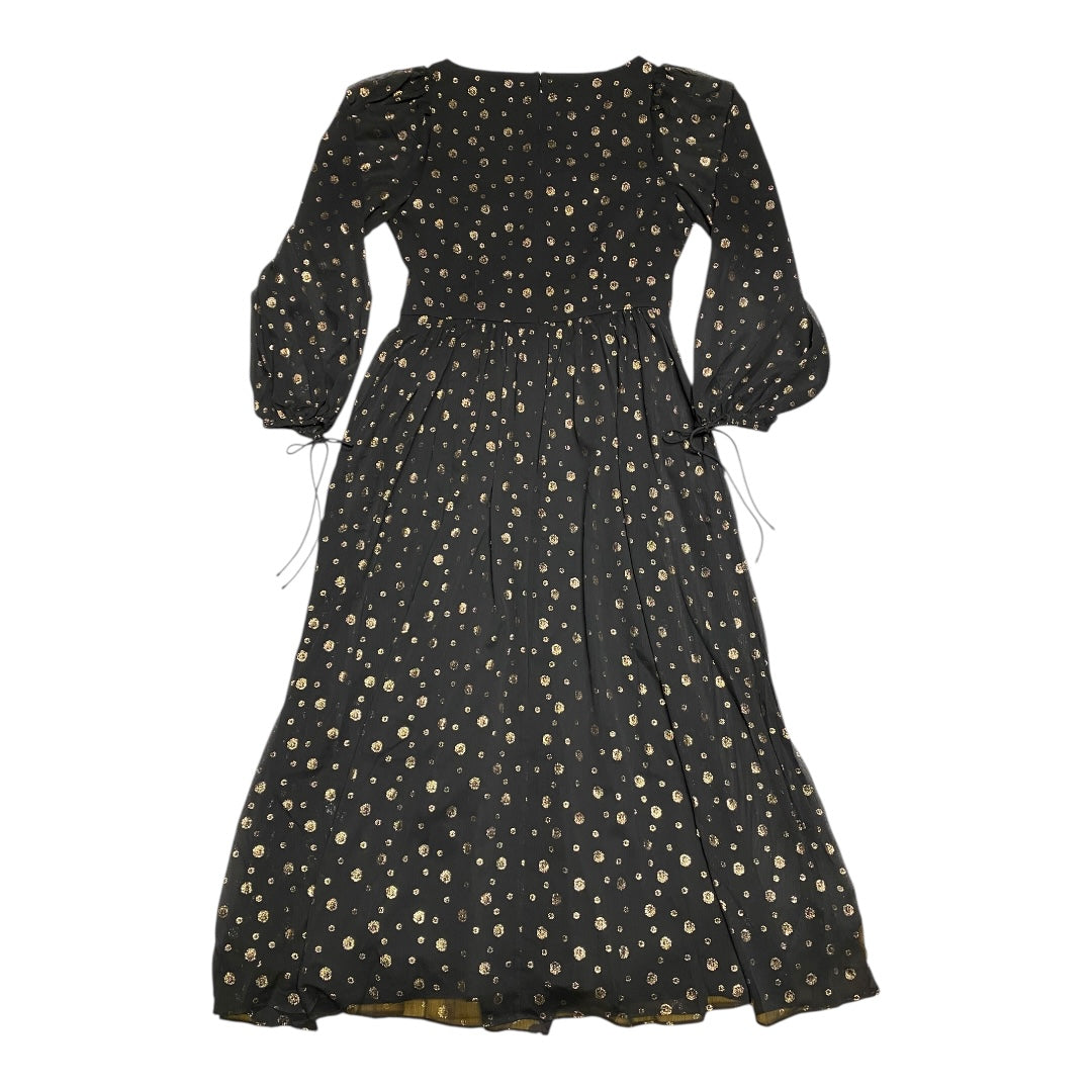 Dress Party Long By Loft In Black, Size:6