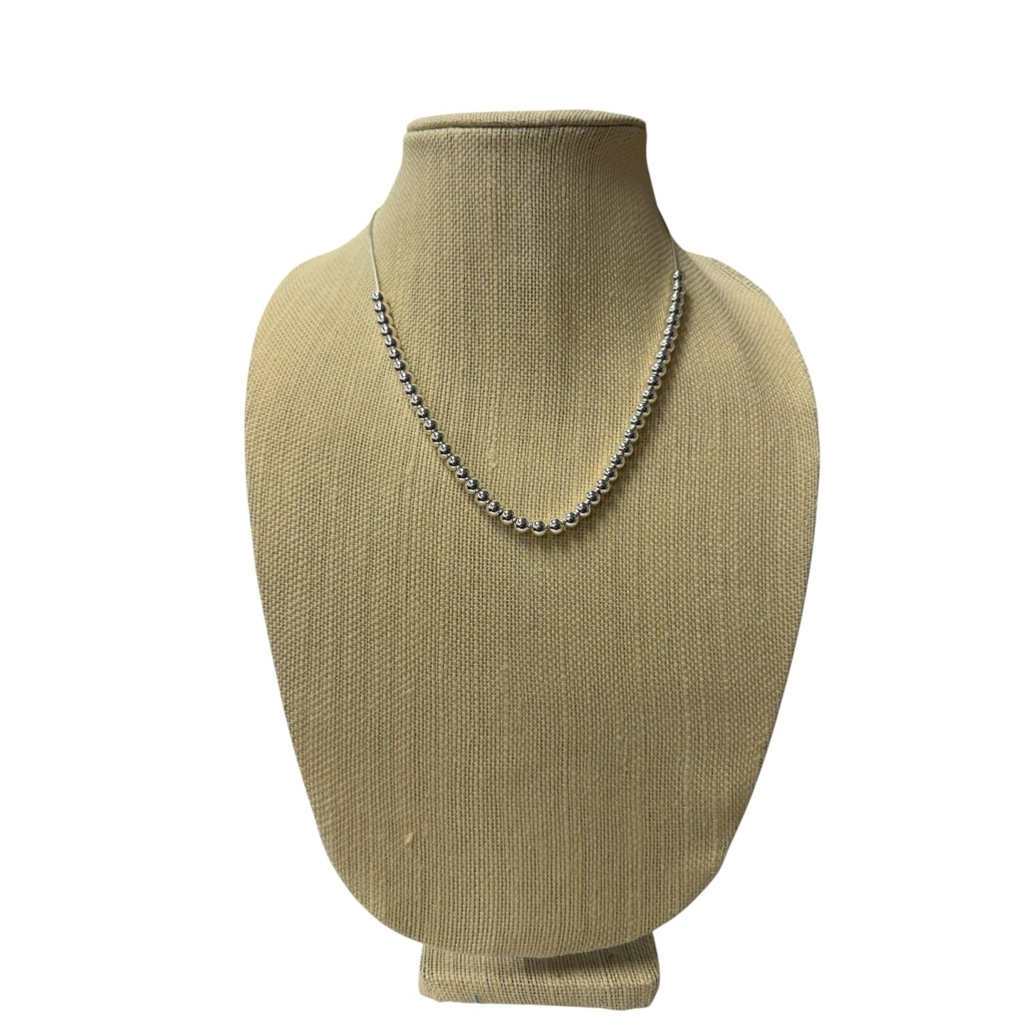 Necklace Other In Silver