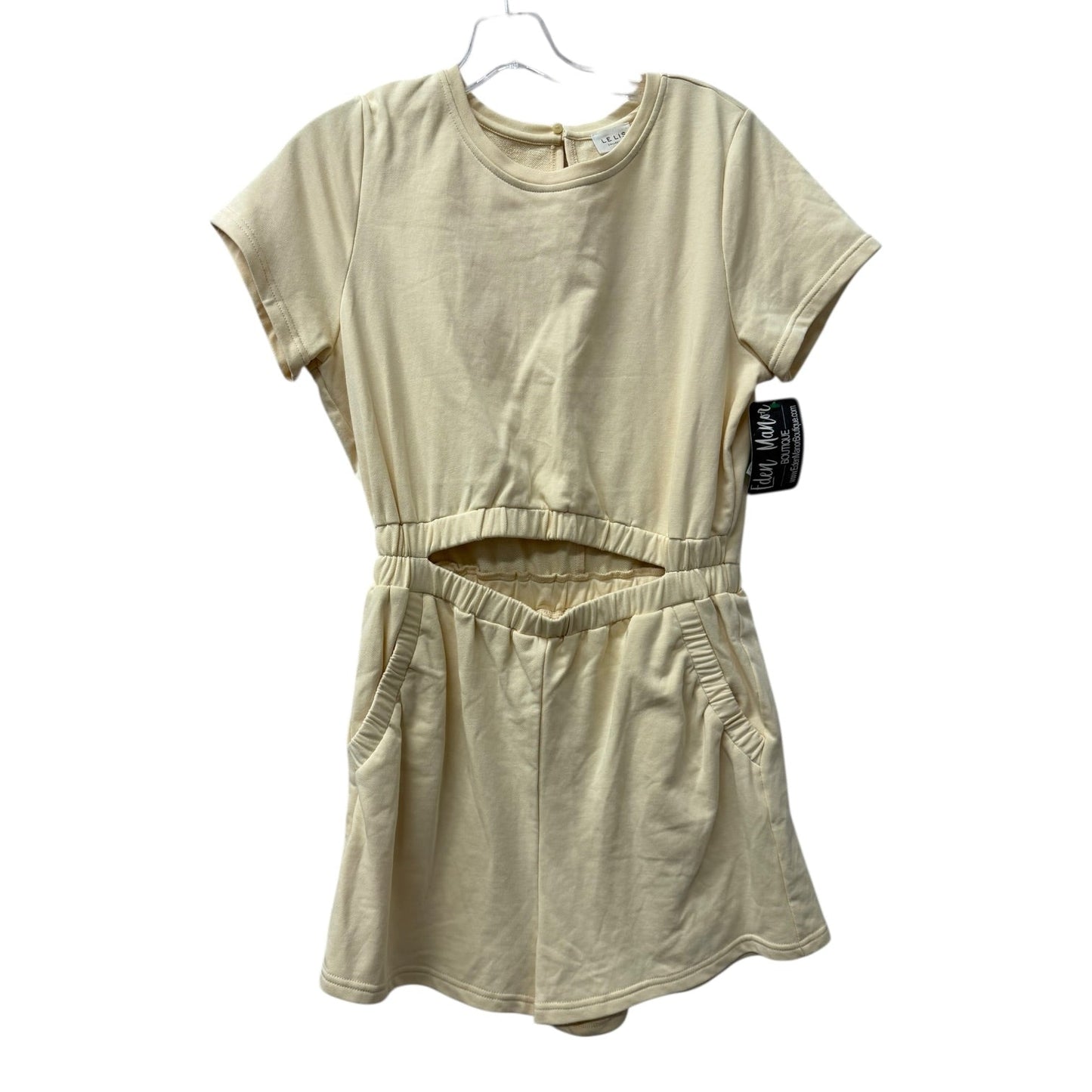 Romper By Le Lis In Cream, Size:M