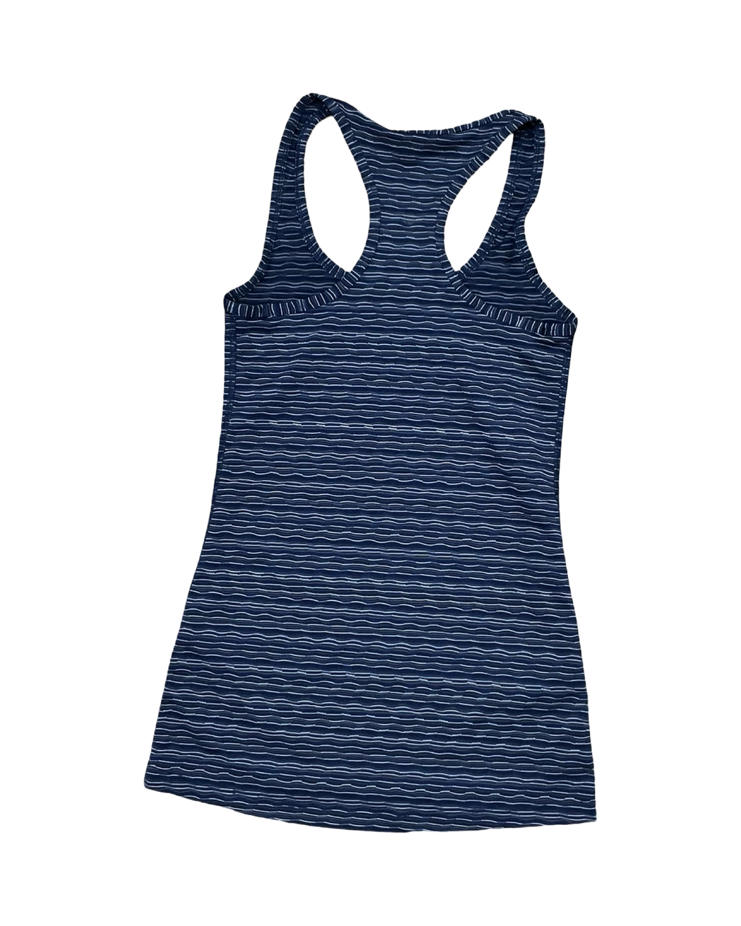 Athletic Tank Top By 90 Degrees By Reflex In Blue & Grey, Size:Xs
