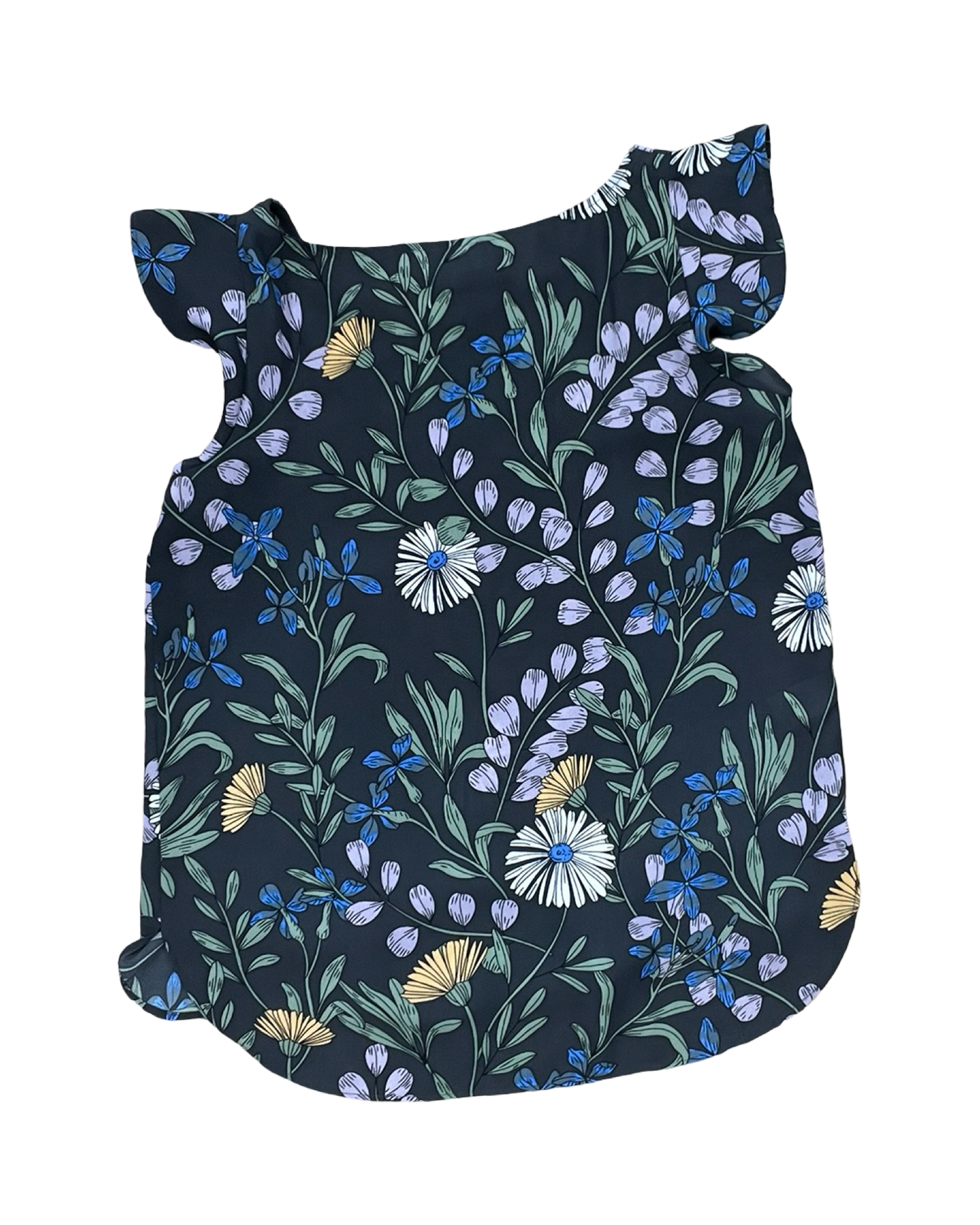 Top Sleeveless By Loft In Grey, Size:Xsp