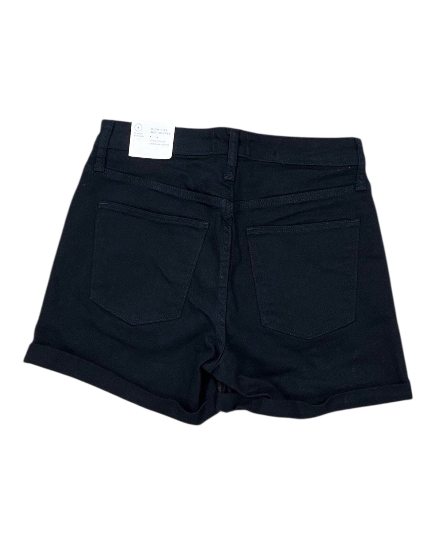 Shorts By Universal Thread In Black Denim, Size:4