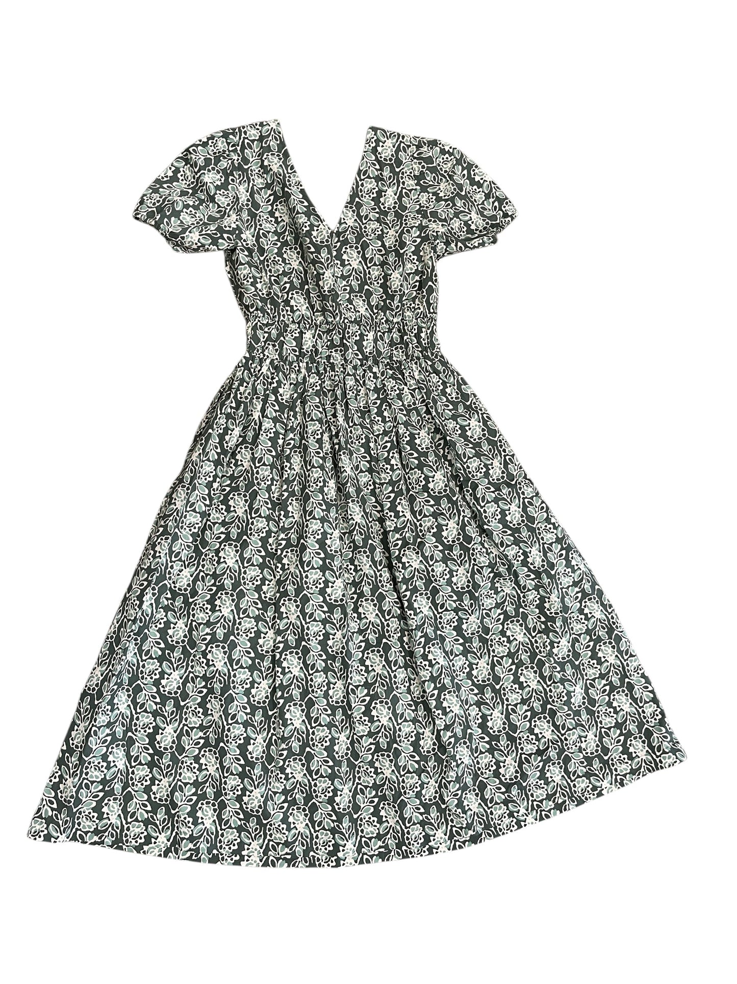 Dress Casual Maxi By J. Crew In Green, Size:Xs