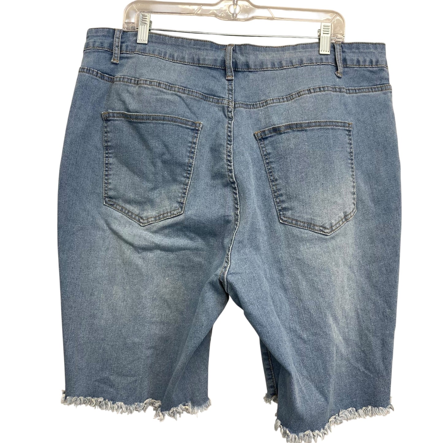 Shorts By Shein In Blue Denim, Size:26