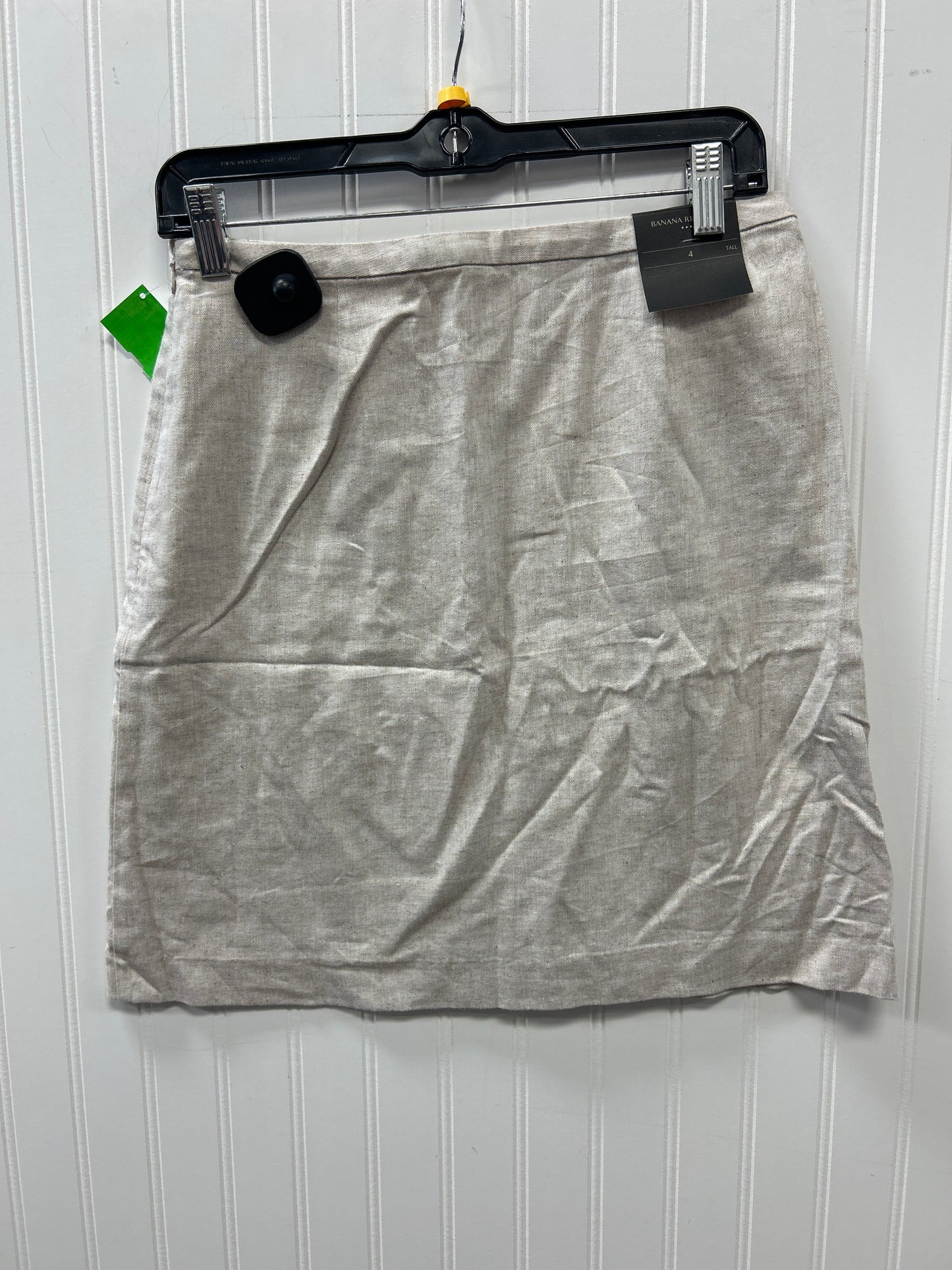 Skirt Midi By Banana Republic In Cream, Size:4L NWT