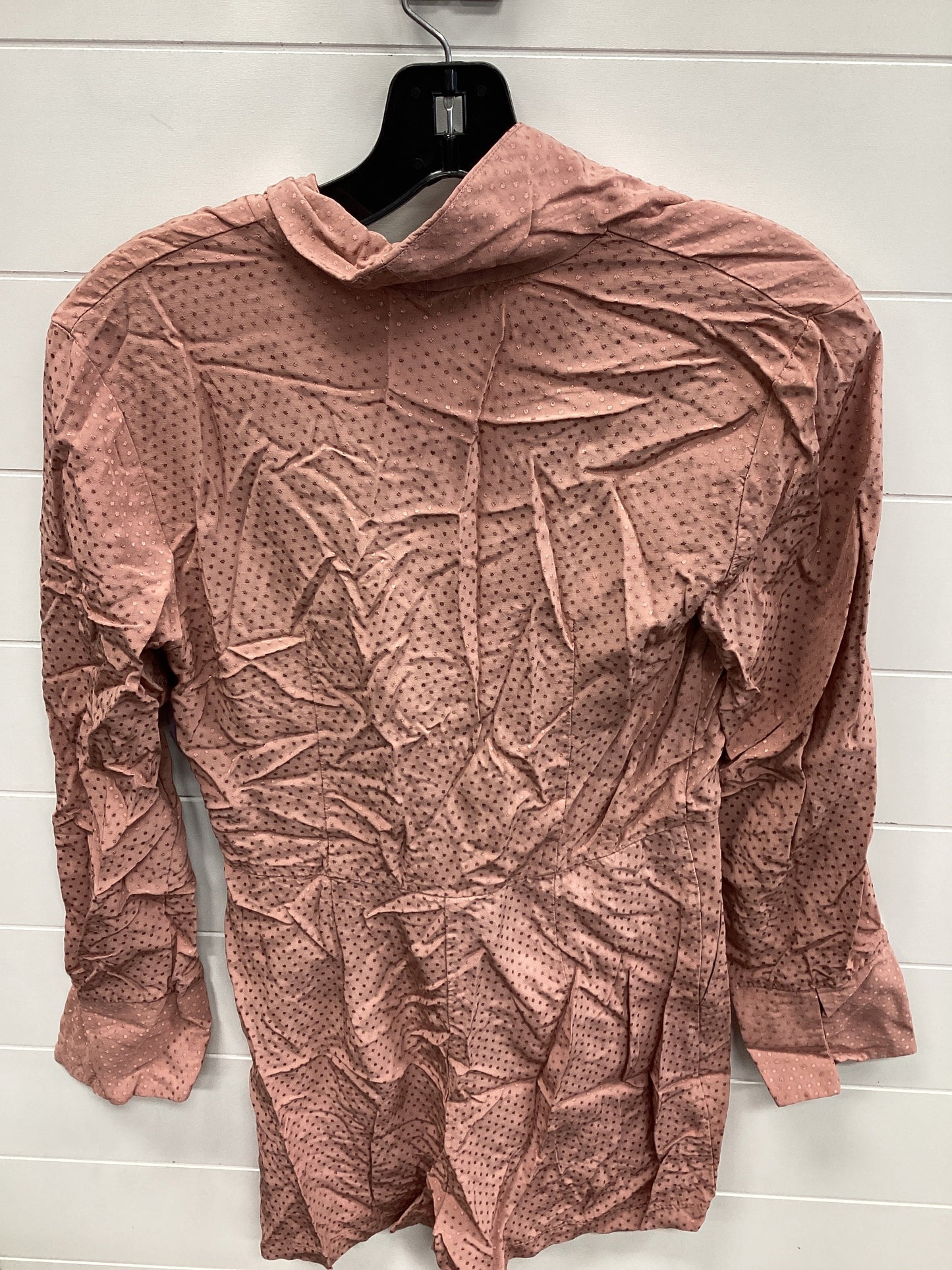 Romper By Topshop In Pink, Size:4