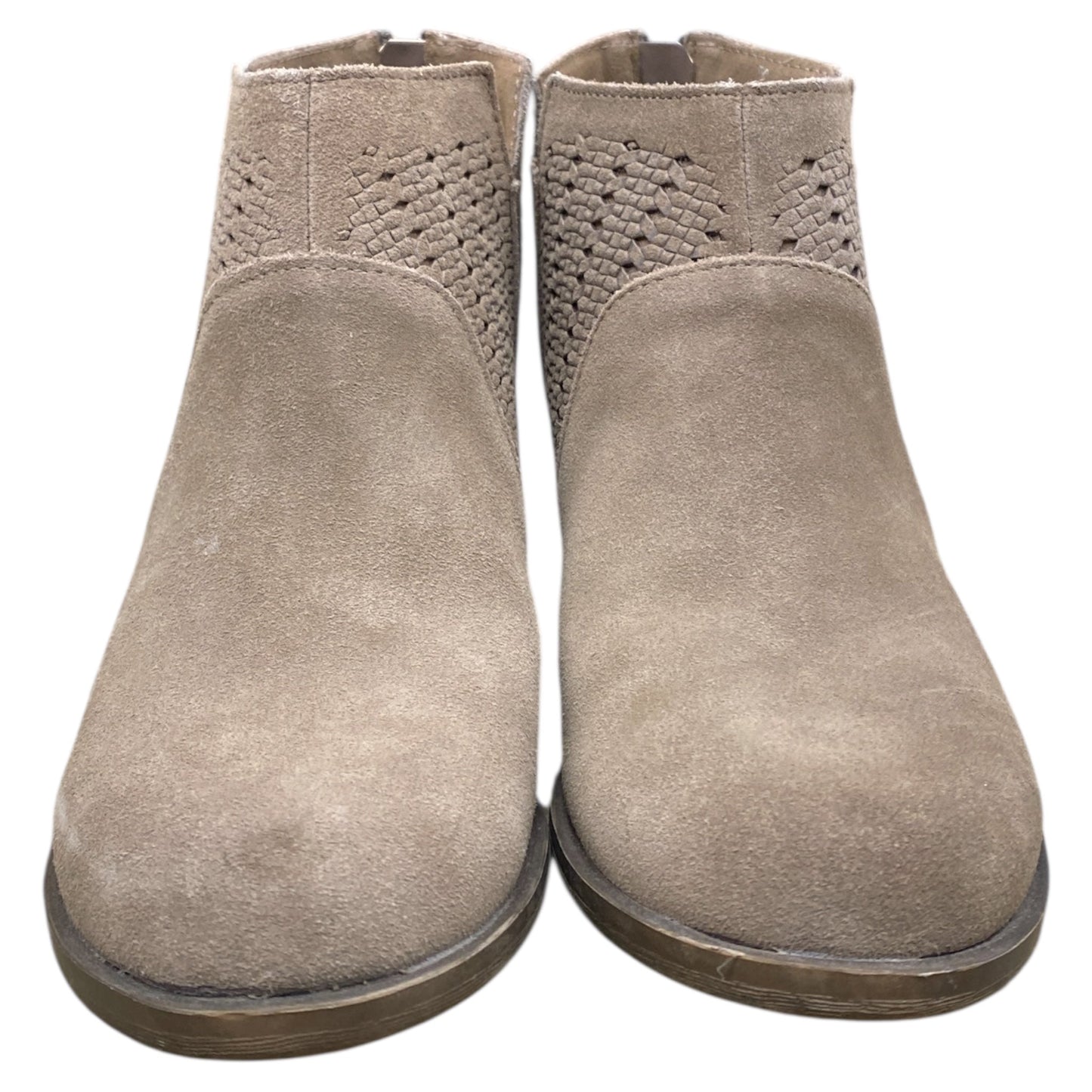 Boots Ankle Heels By Kensie In Brown, Size:8