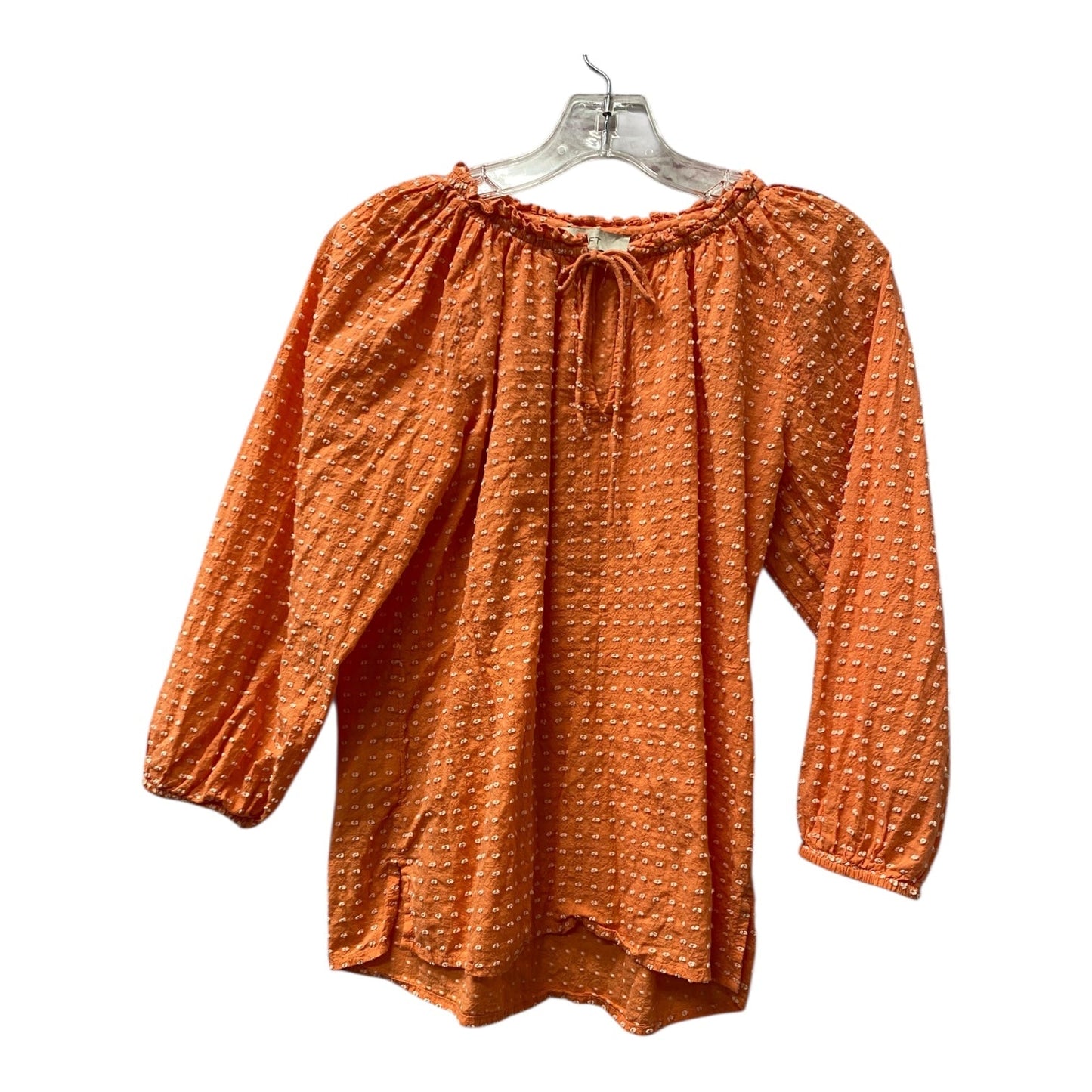 Top Ls By Loft In Orange, Size:Xs