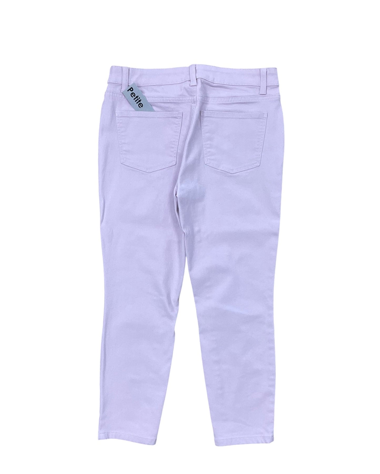 Jeans Cropped By Talbots In Pink, Size:8P