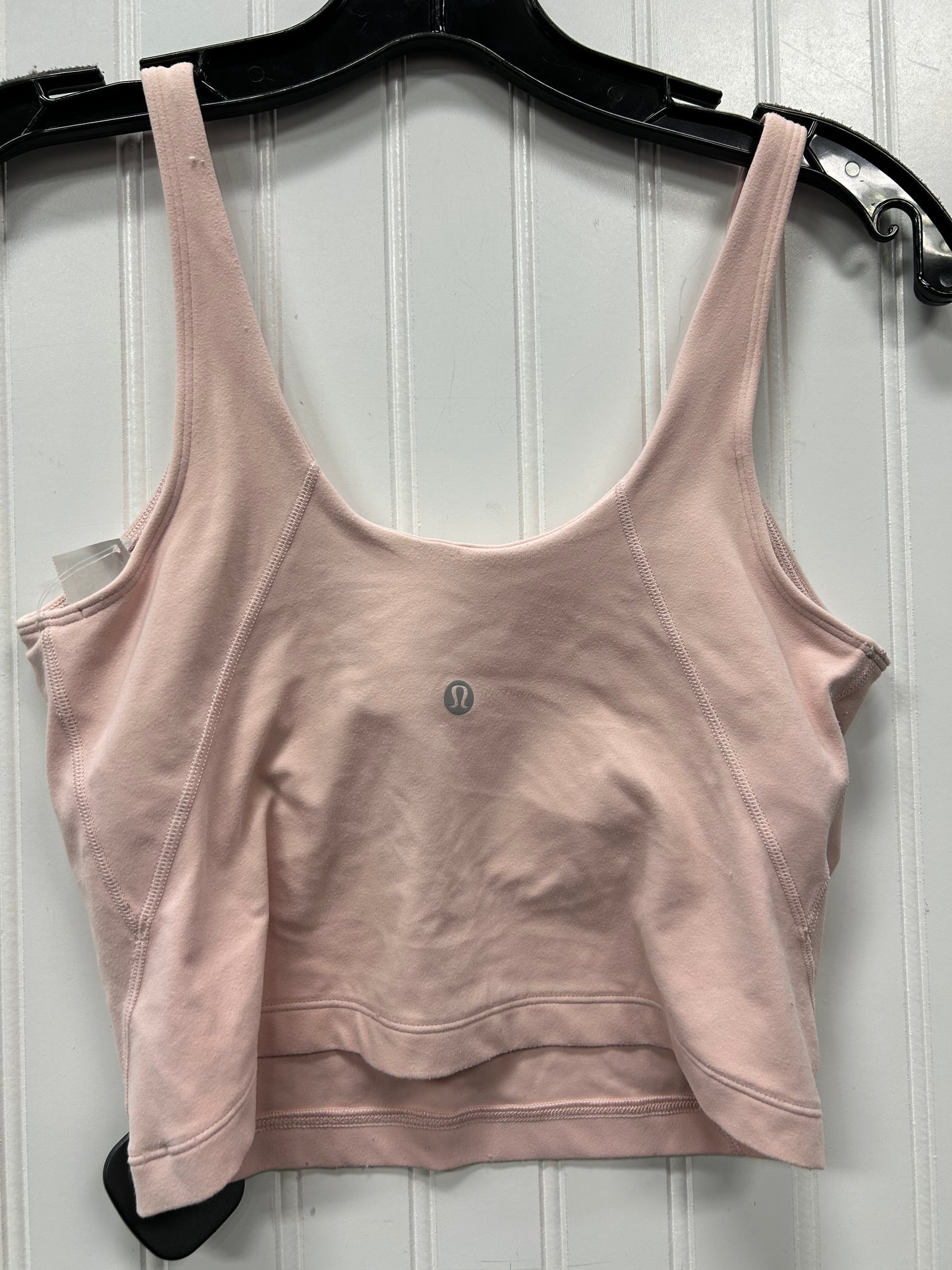 Athletic Tank Top By Lululemon In Pink, Size:6