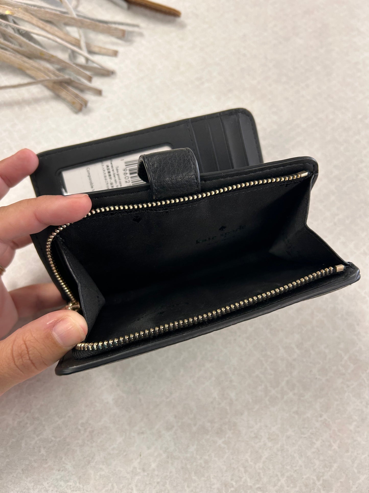 Wallet Designer By Kate Spade In Black, Size:Medium