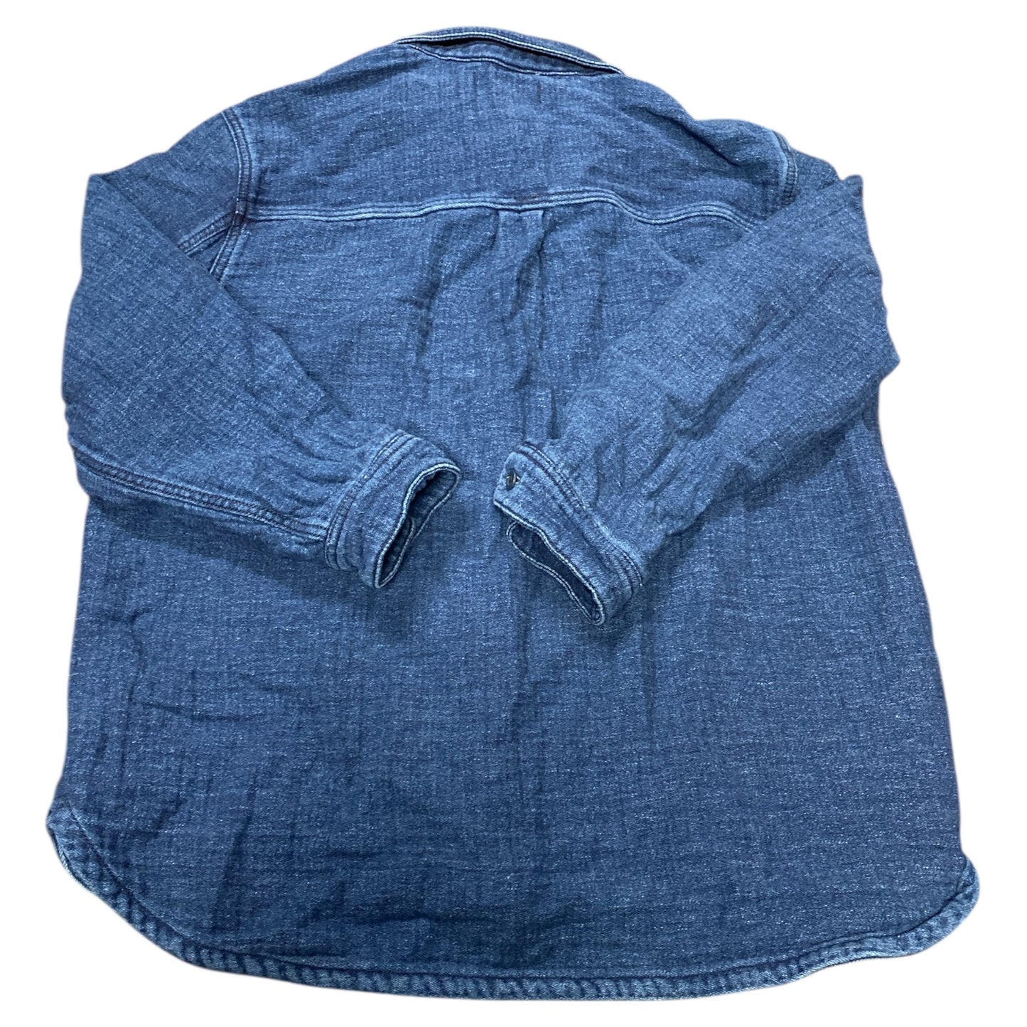 Jacket Denim By Madewell In Blue Denim, Size:L