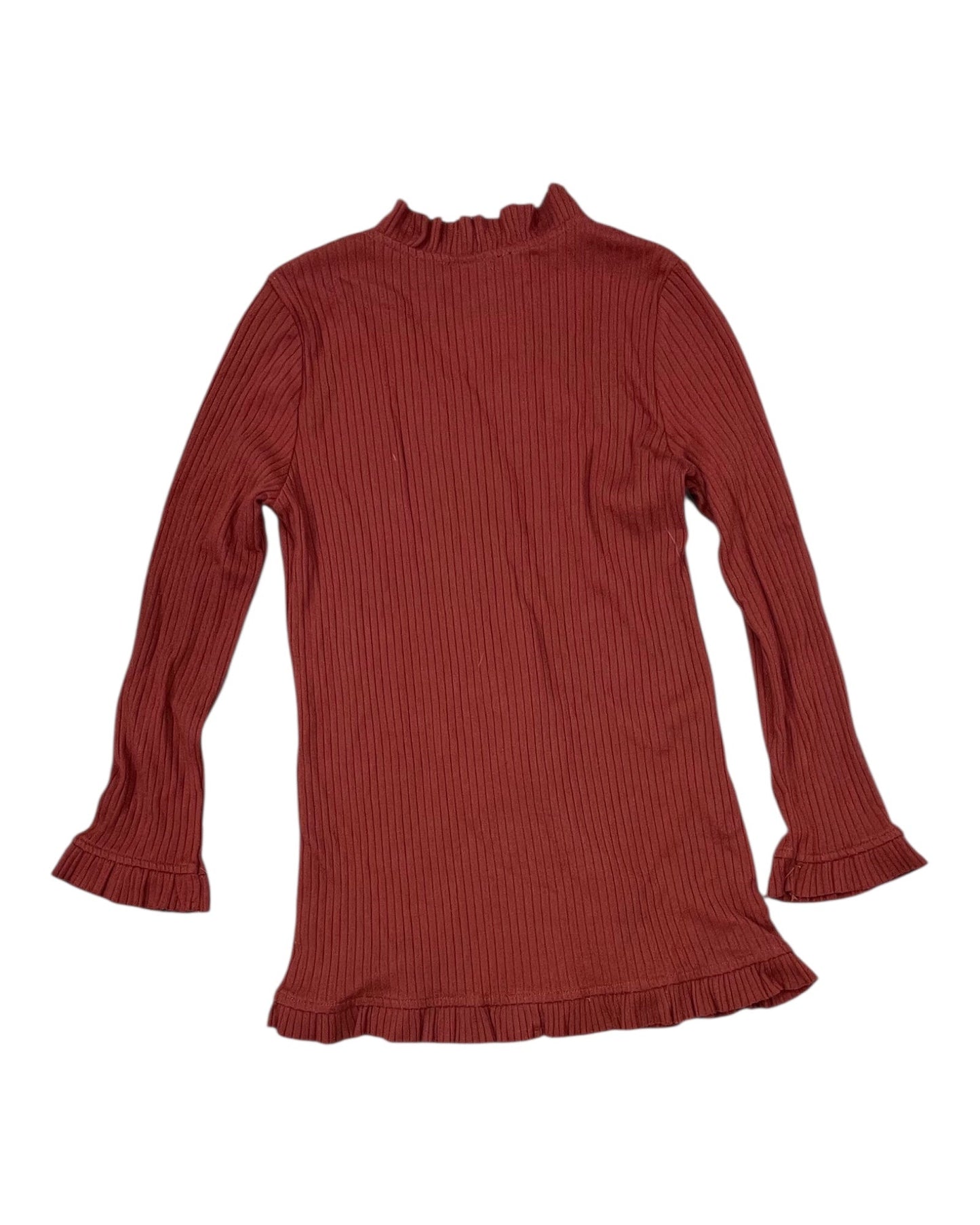Blouse Ls By Doe & Rae In Bronze, Size:S