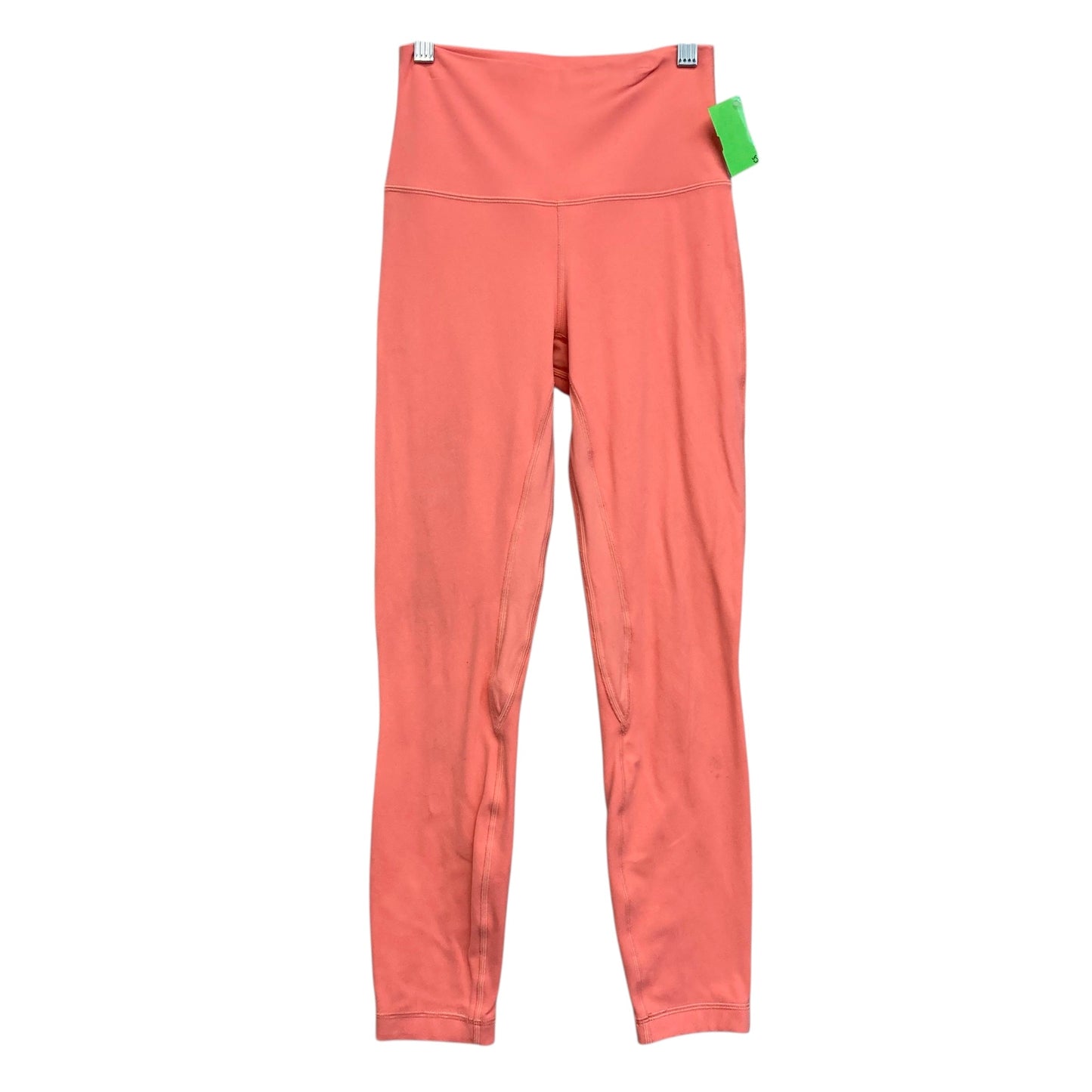 Athletic Leggings By Lululemon In Coral, Size:S