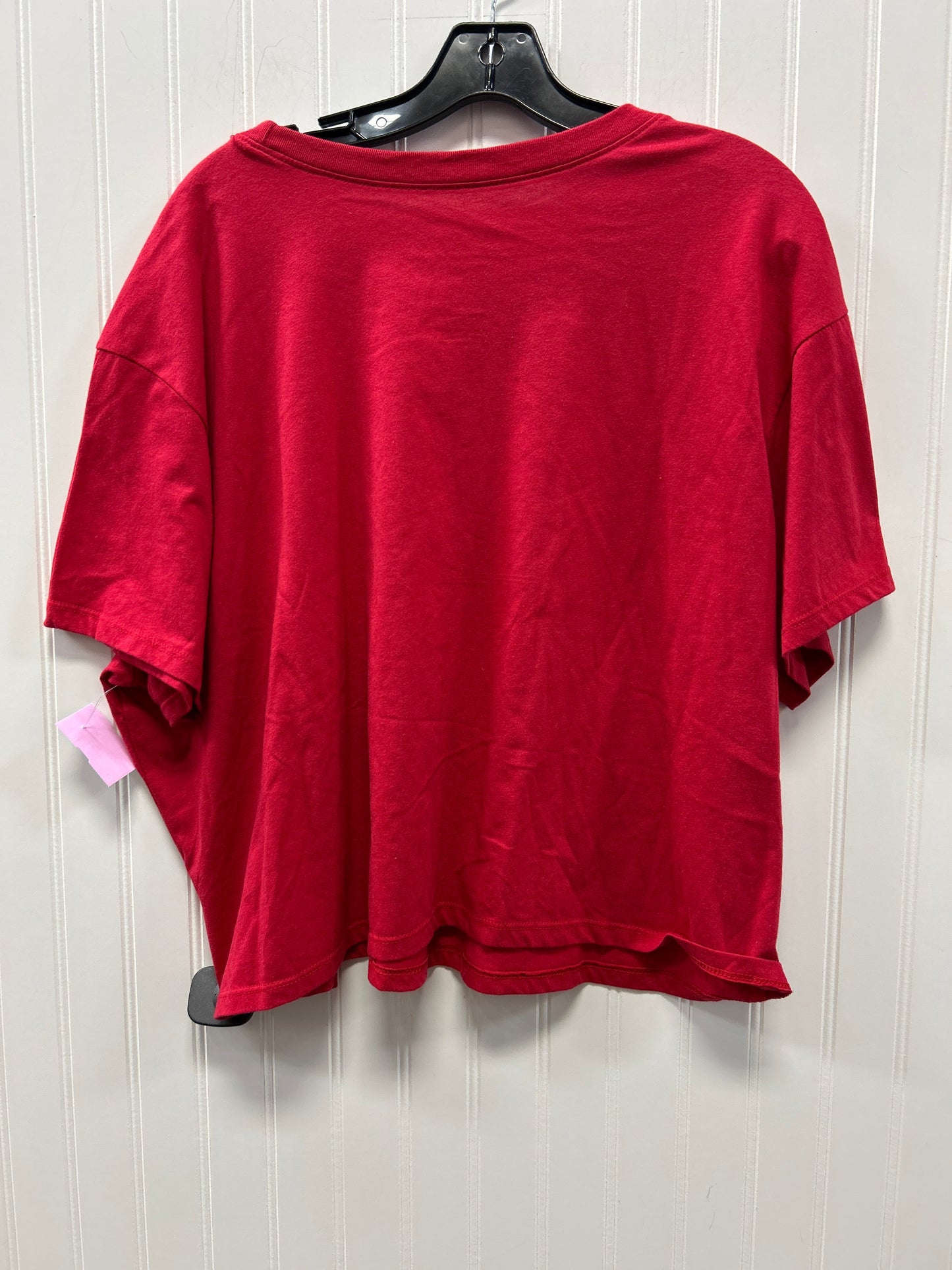 Top Ss By Clothes Mentor In Red, Size:2X