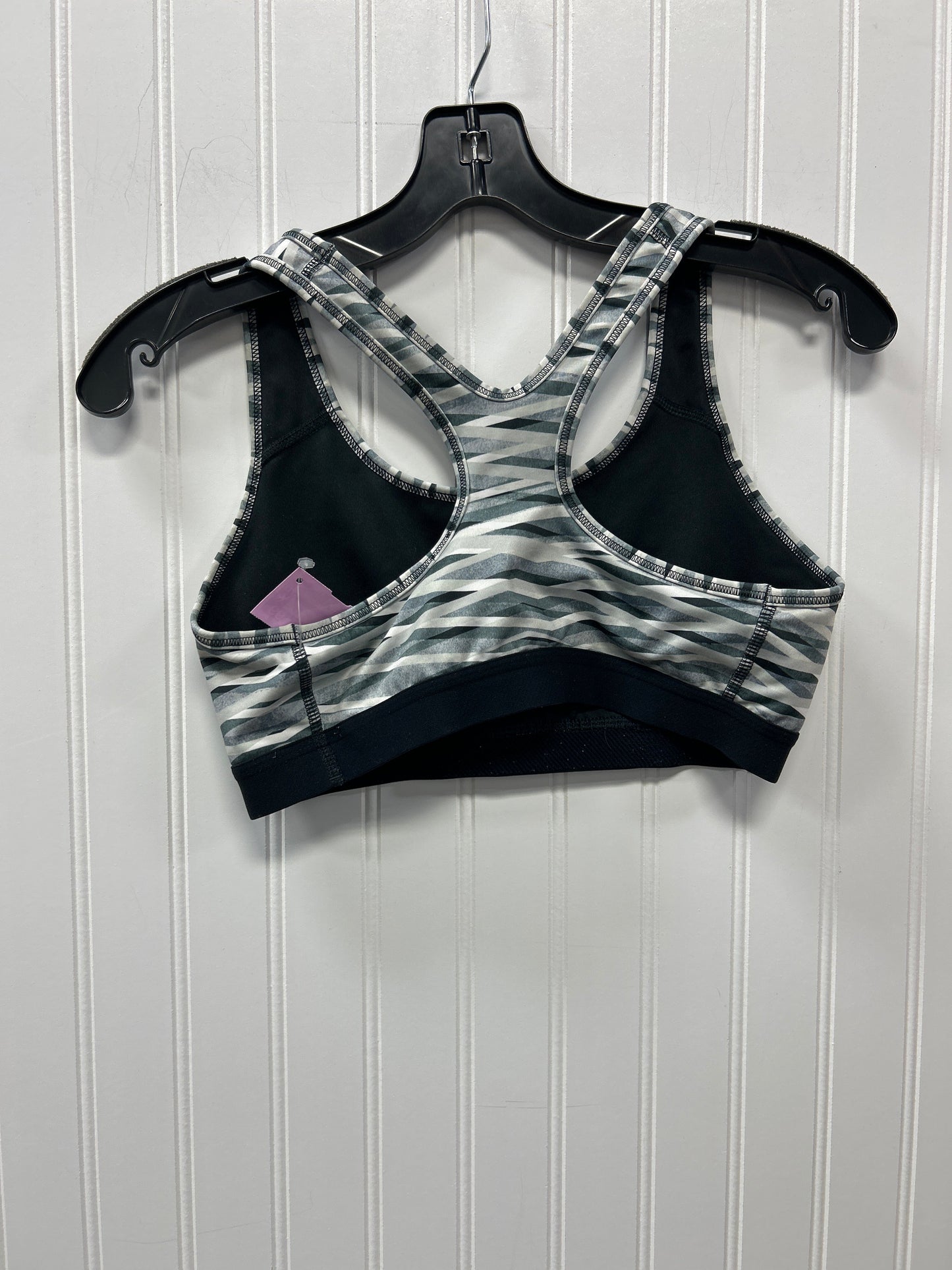 Athletic Bra By Nike In Grey, Size:S