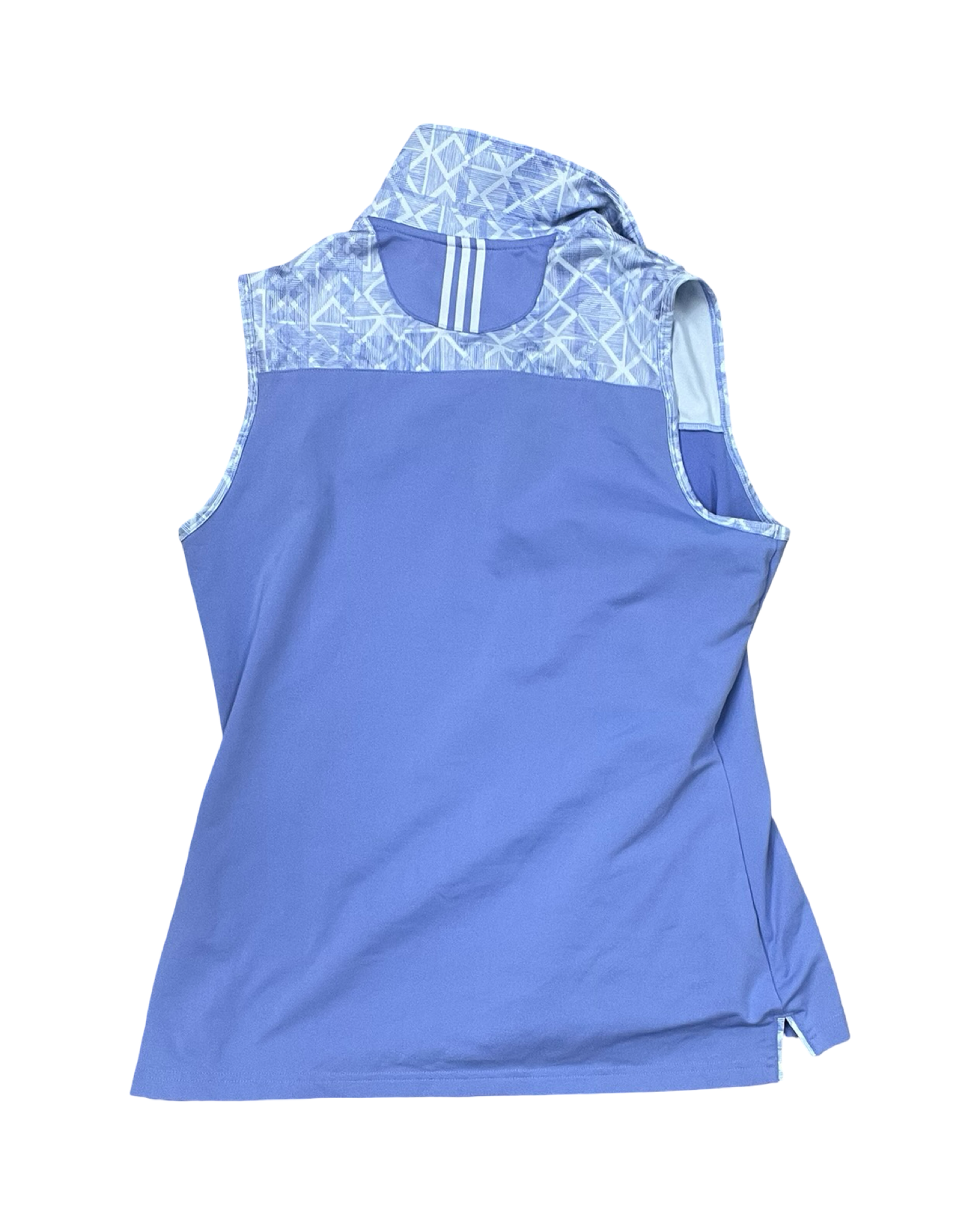 Athletic Top Ss By Adidas In Blue, Size:M