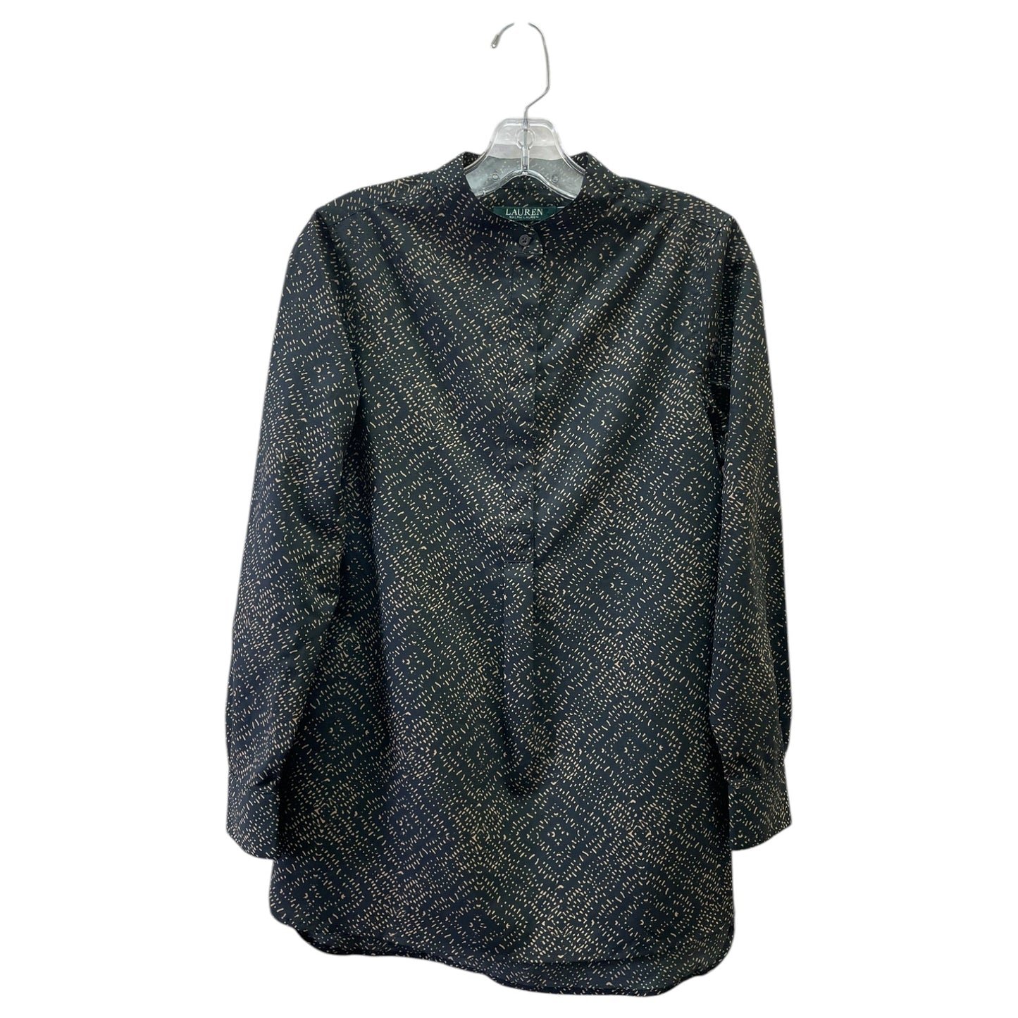 Top Ls By Lauren By Ralph Lauren In Black & Tan, Size:S