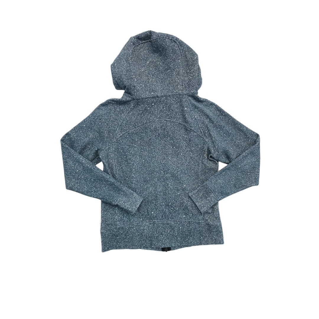 Athletic Jacket By Lululemon In Blue, Size: 12