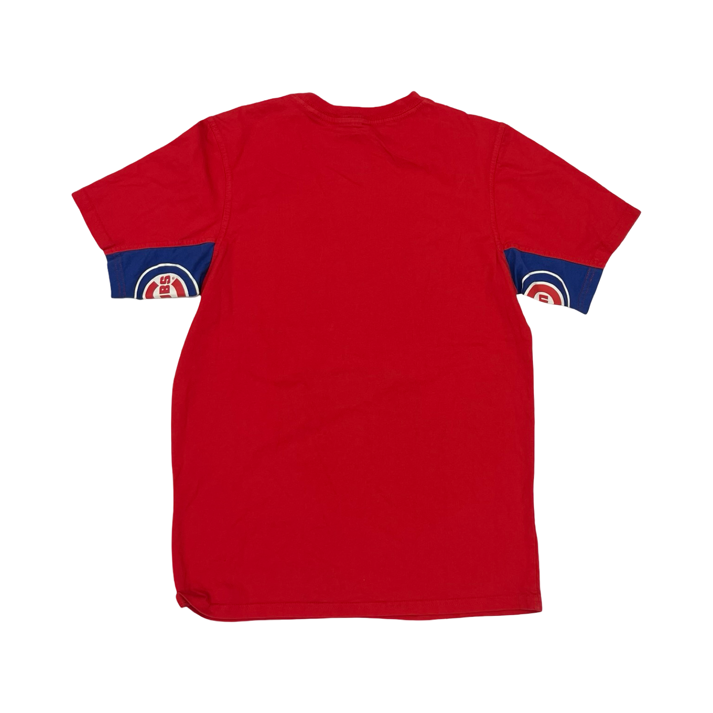Athletic Top Ss By Clothes Mentor In Blue & Red, Size:S
