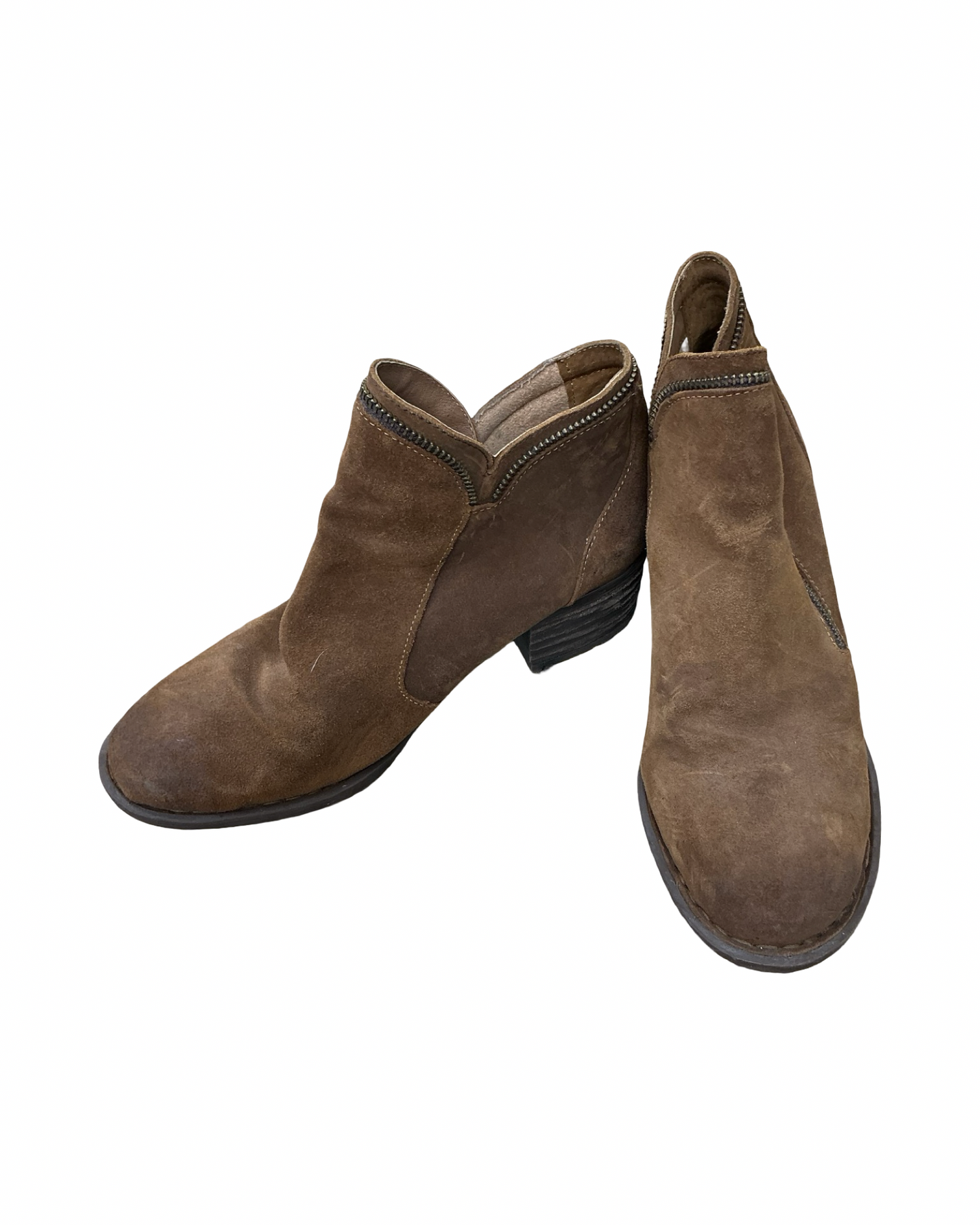 Shoes Heels Block By Sofft In Tan, Size:10